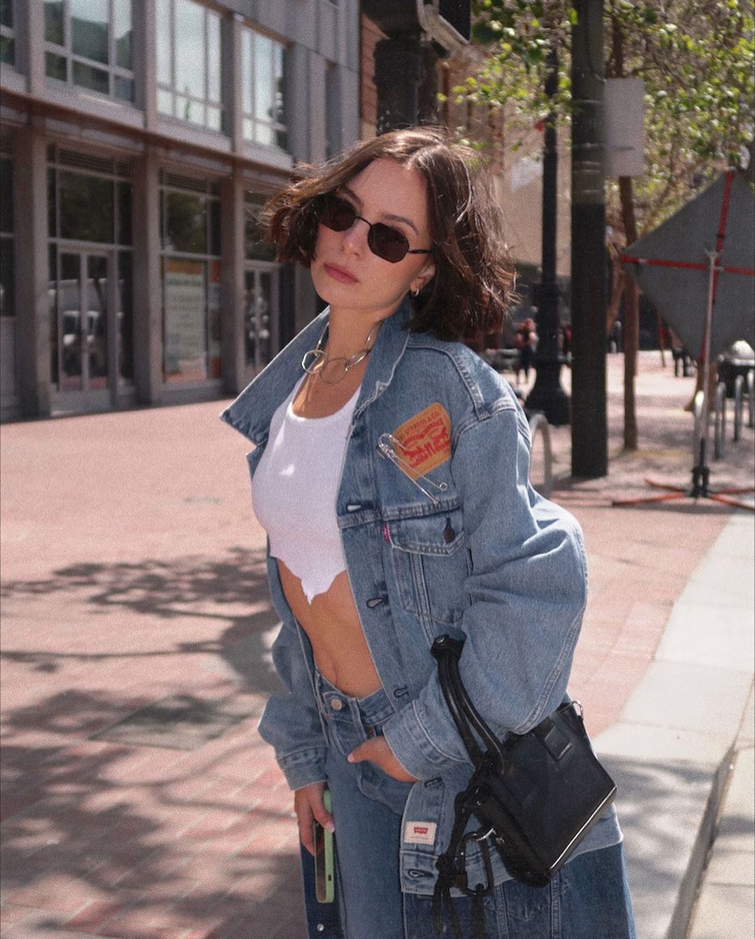 How to style denim on denim