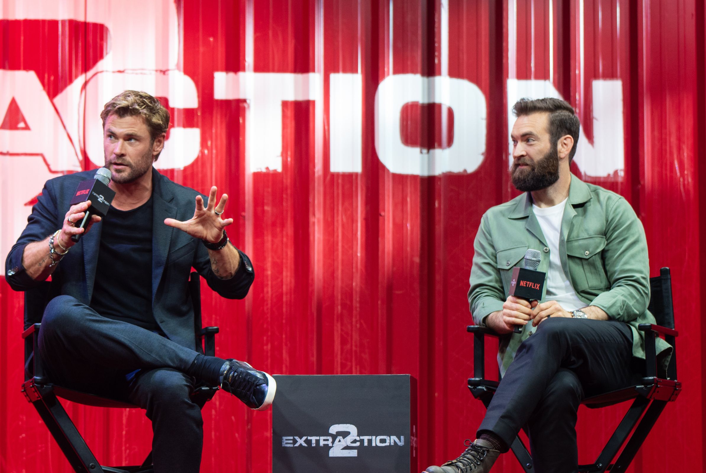 Sam Hargrave Chris Hemsworth