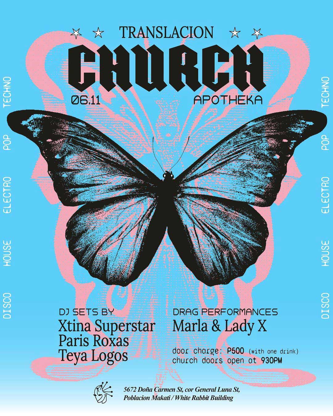 church apotheka poblacion pride month events philippines