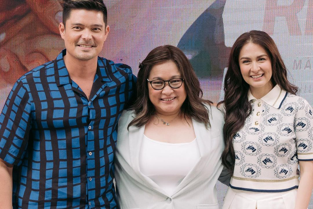 Dingdong Dantes, Mae Cruz Alviar, and Marian Rivera for Rewind