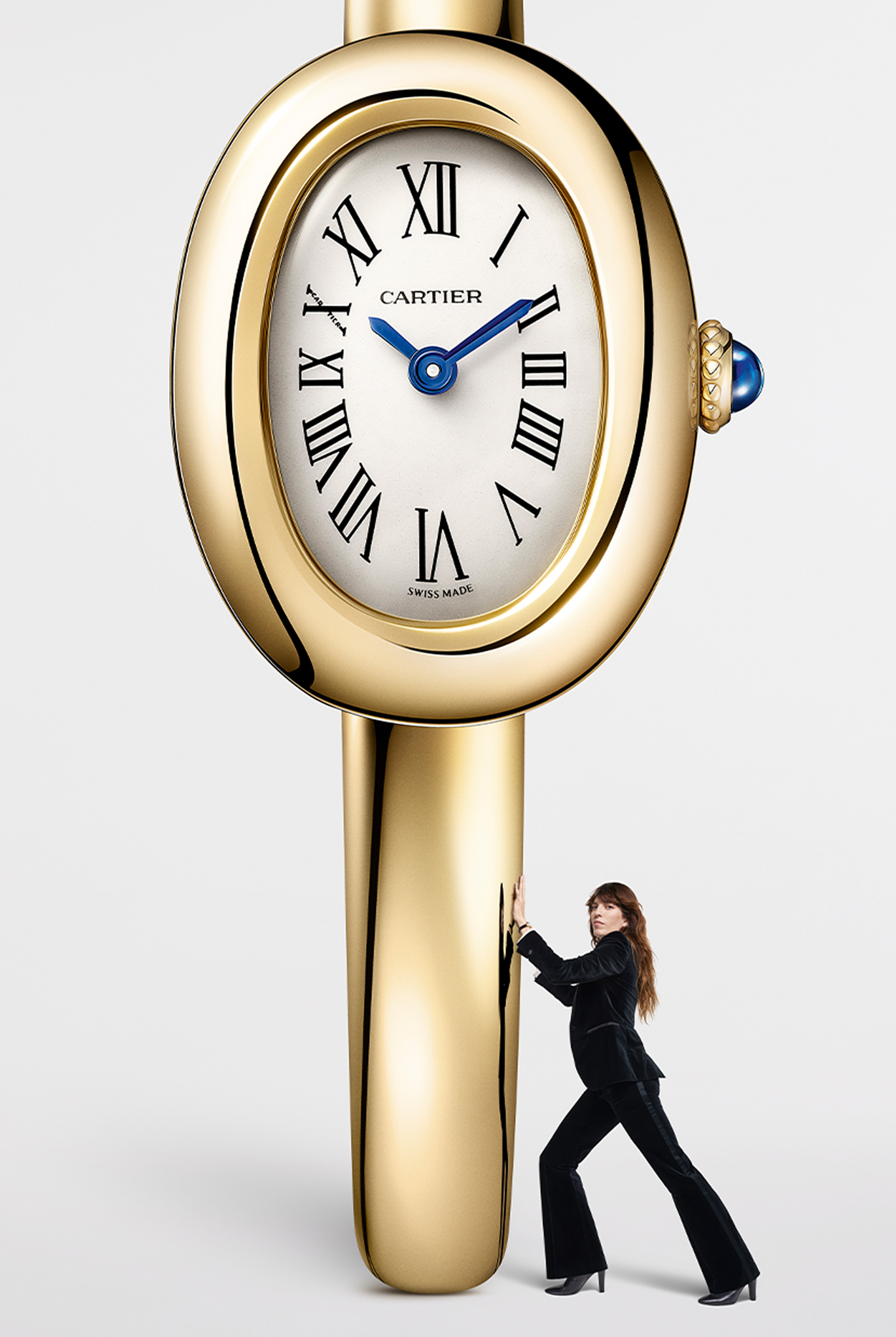 Cartier Baignoire 2023 with French actor Lou Doillon