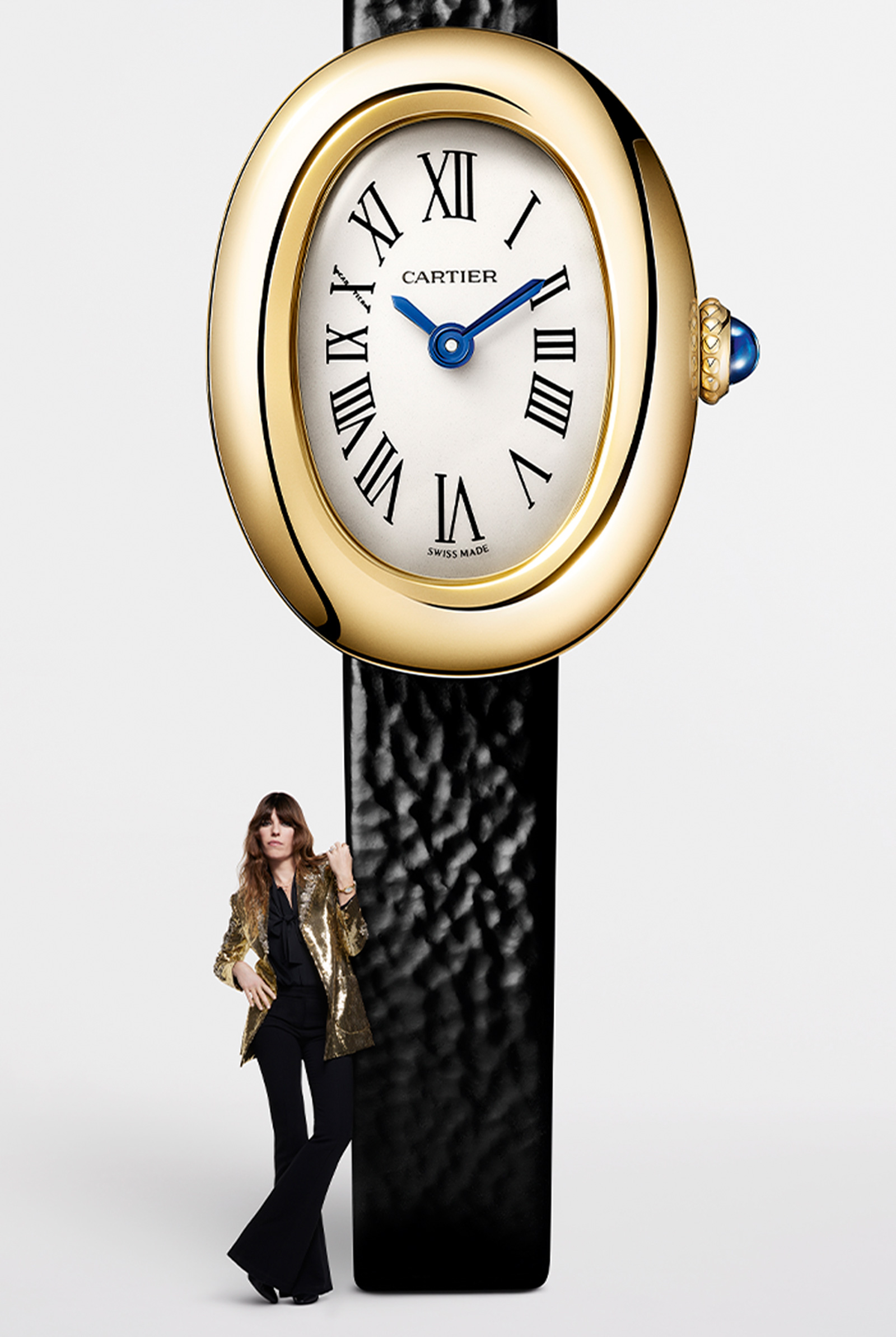 Cartier Baignoire 2023 with French actor Lou Doillon