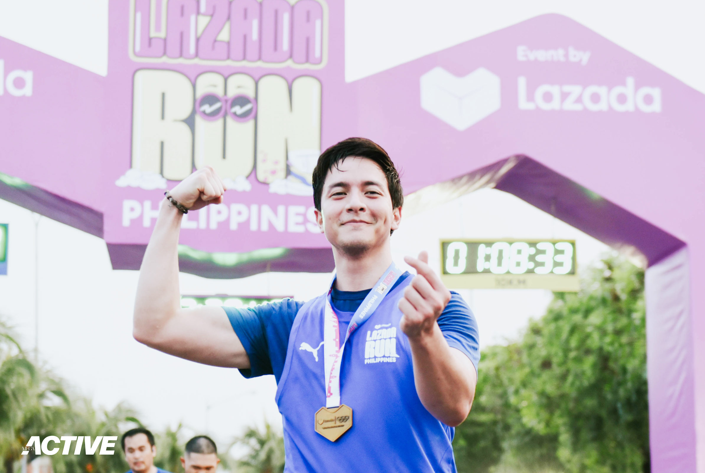 Alden Richards in Lazada Run PH 