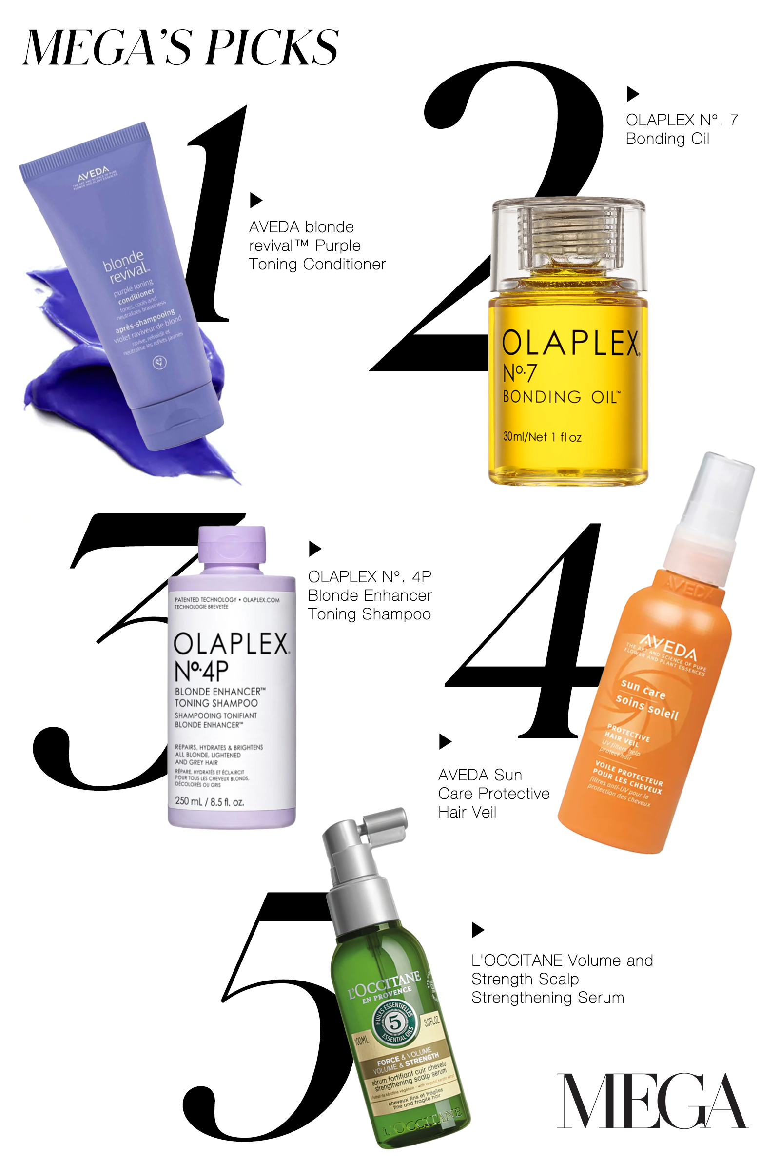 bleached hair care products