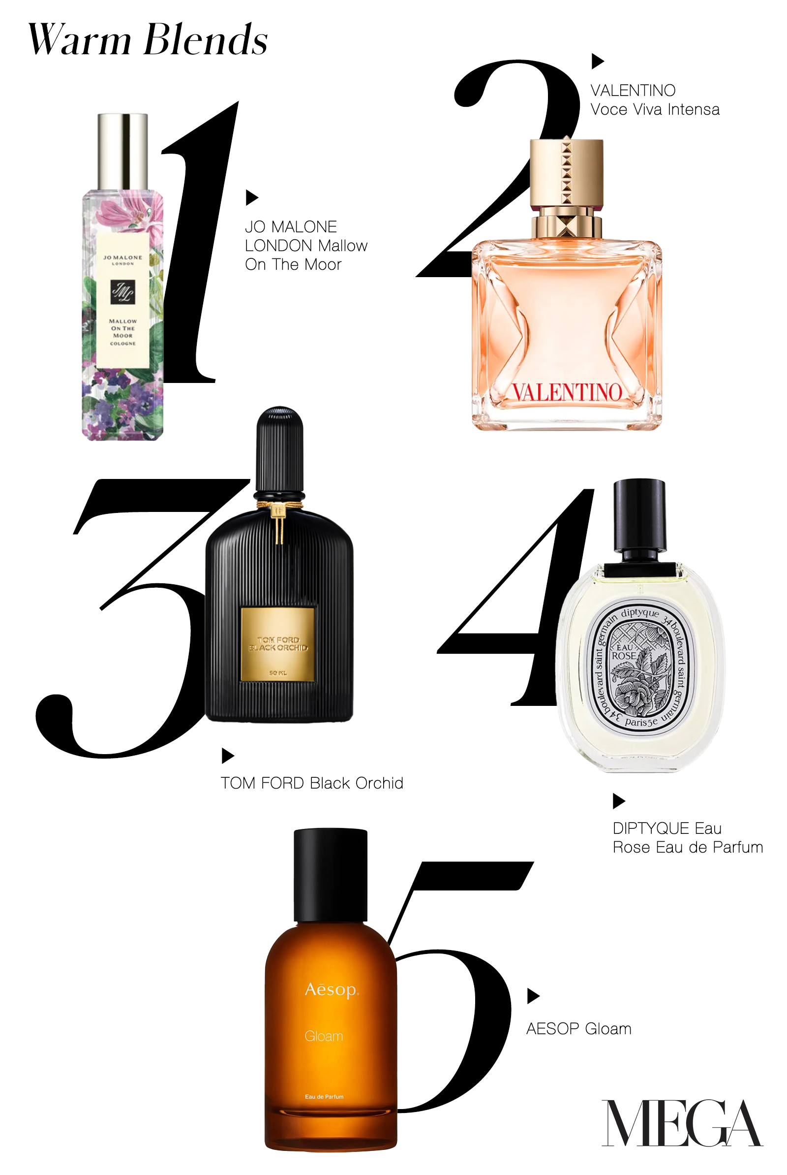 Warm Floral Fragrances