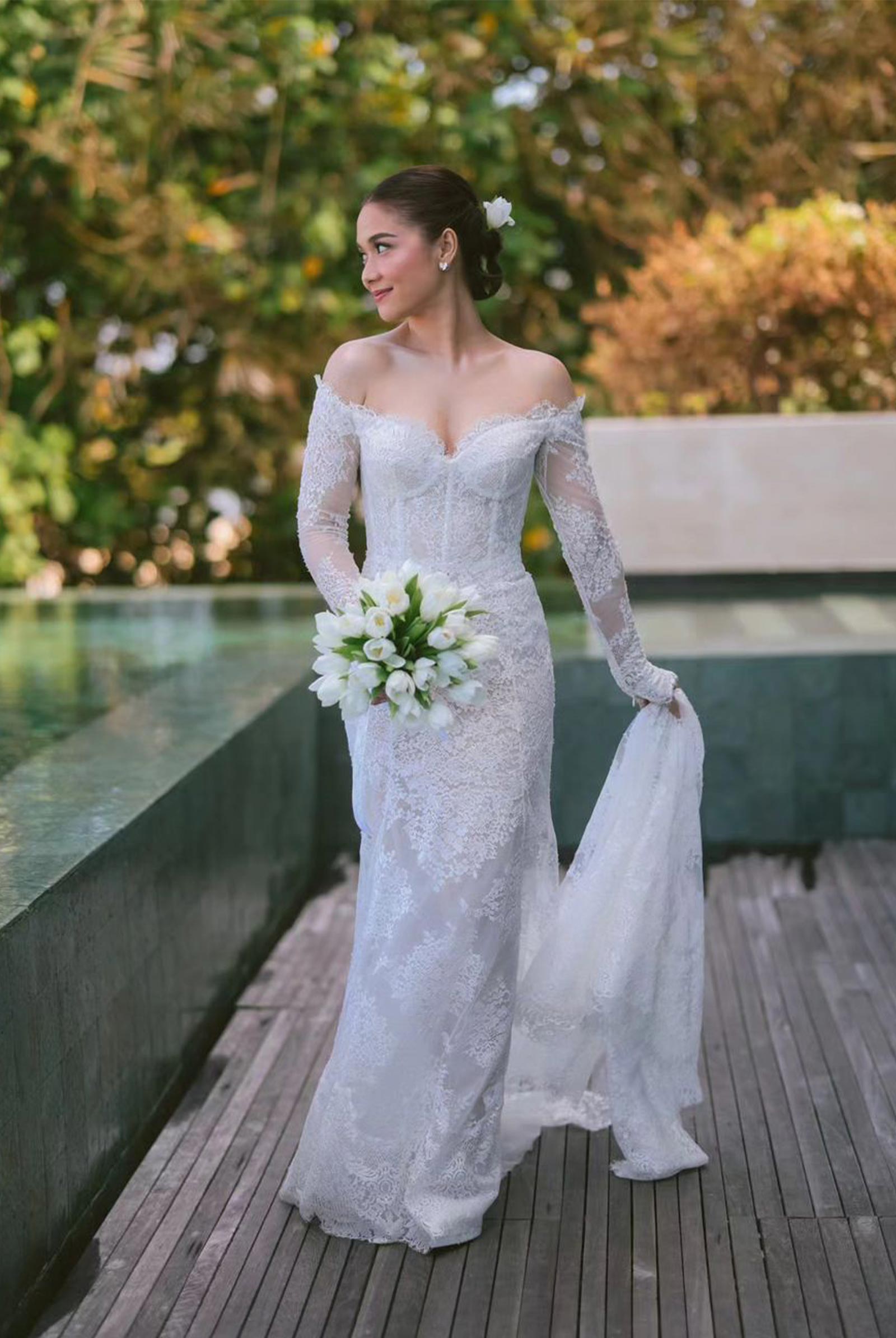 Maja Salvador wedding look 