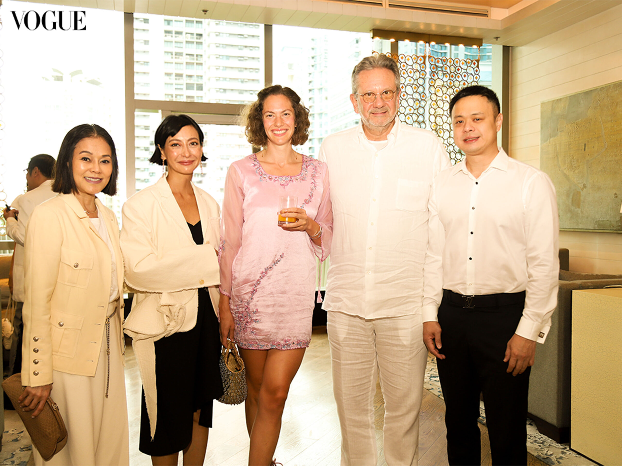 Rhoda Campos-Aldanese, Bea Valdes, Emma Ferrer, Sean Hepburn Ferrer, and Capt. Stanley Ng