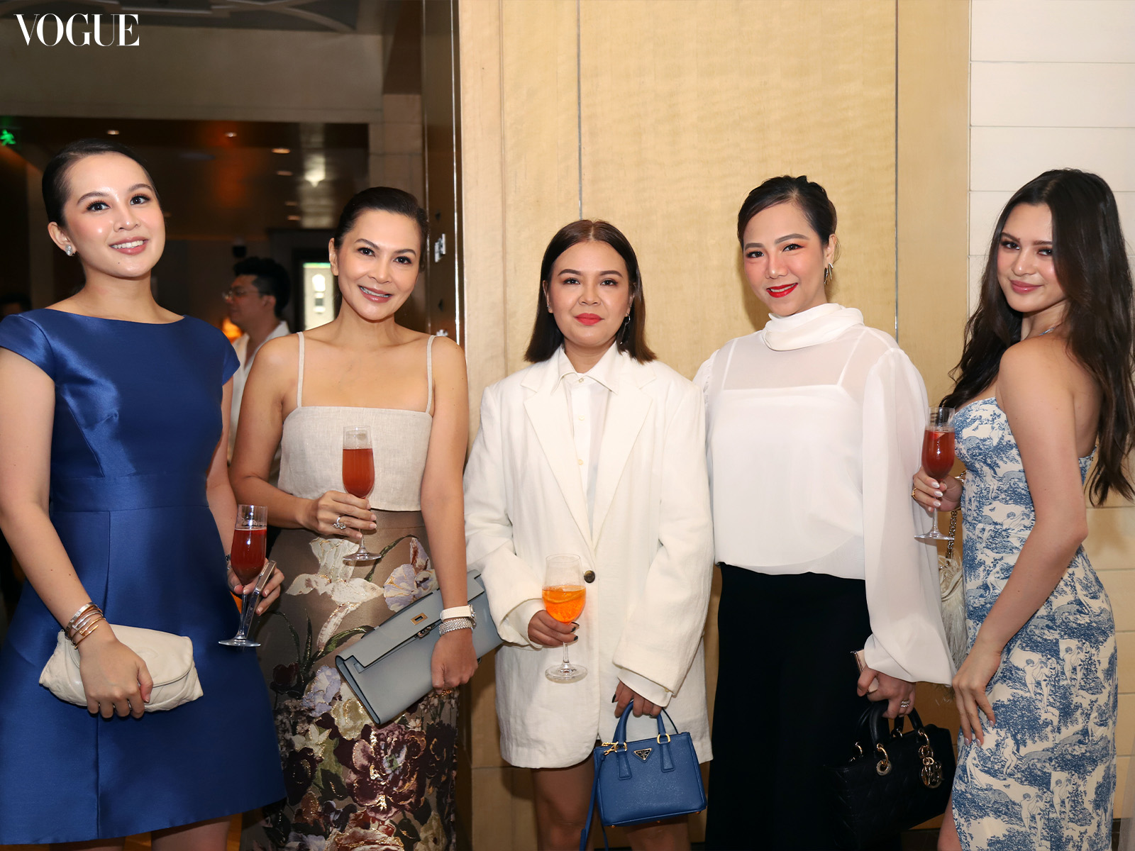 Anya Lagman, Charmaine Lagman, Peewee Reyes-Isidro, Genevieve Yalung, and Mica Lagman