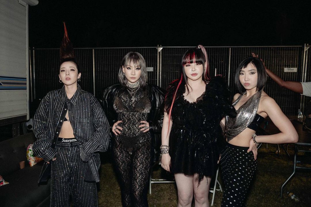 2NE1 in 2022 for Coachella