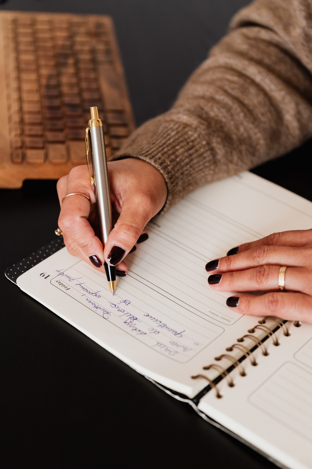 Routine journaling