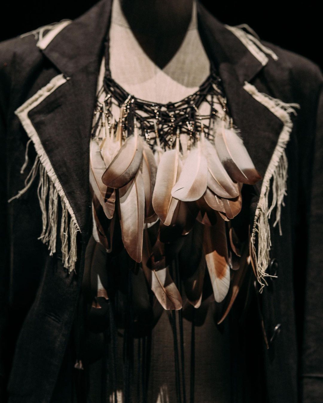 feathered fashion