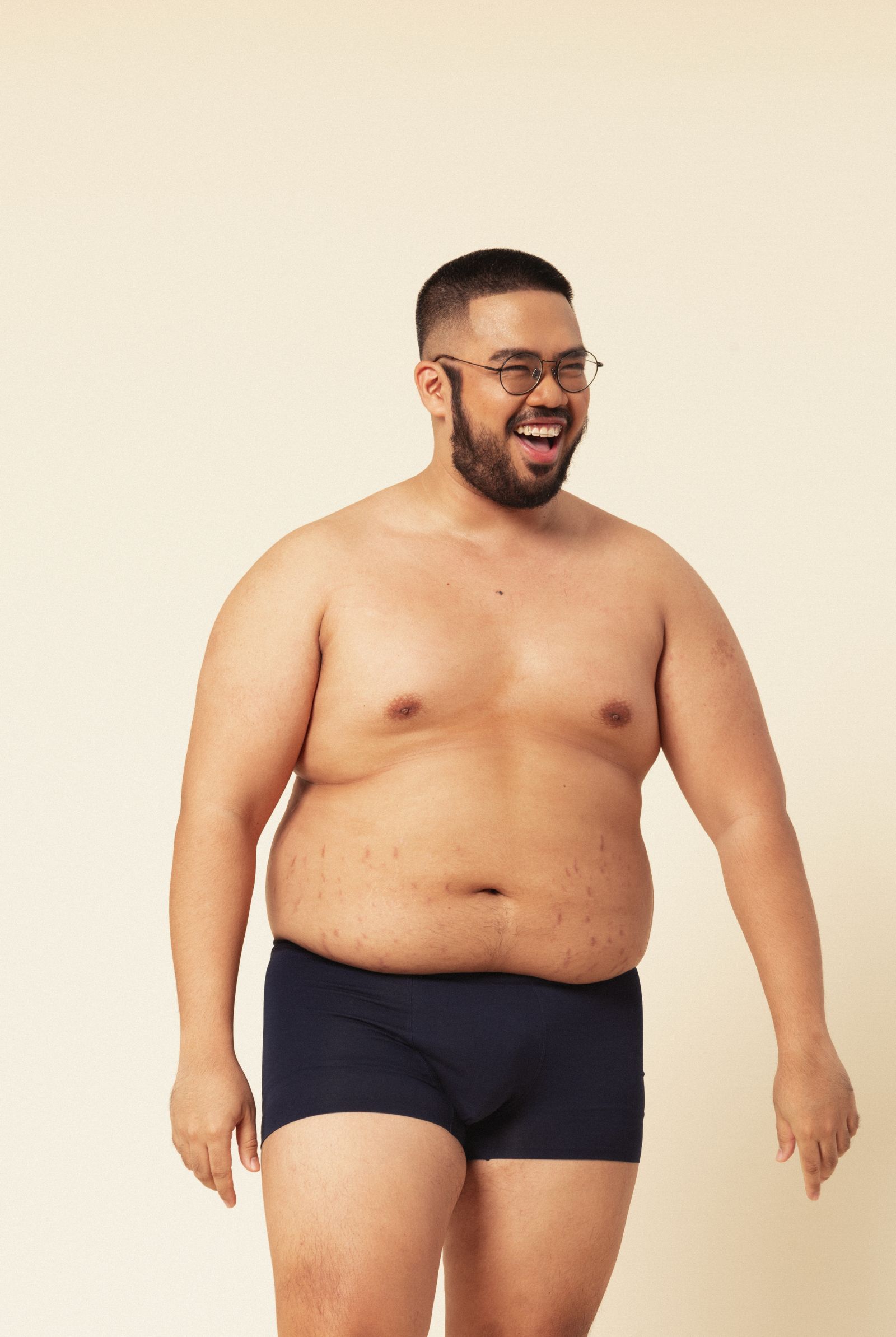 Straightforward underwear campaign, Jam Miranda
