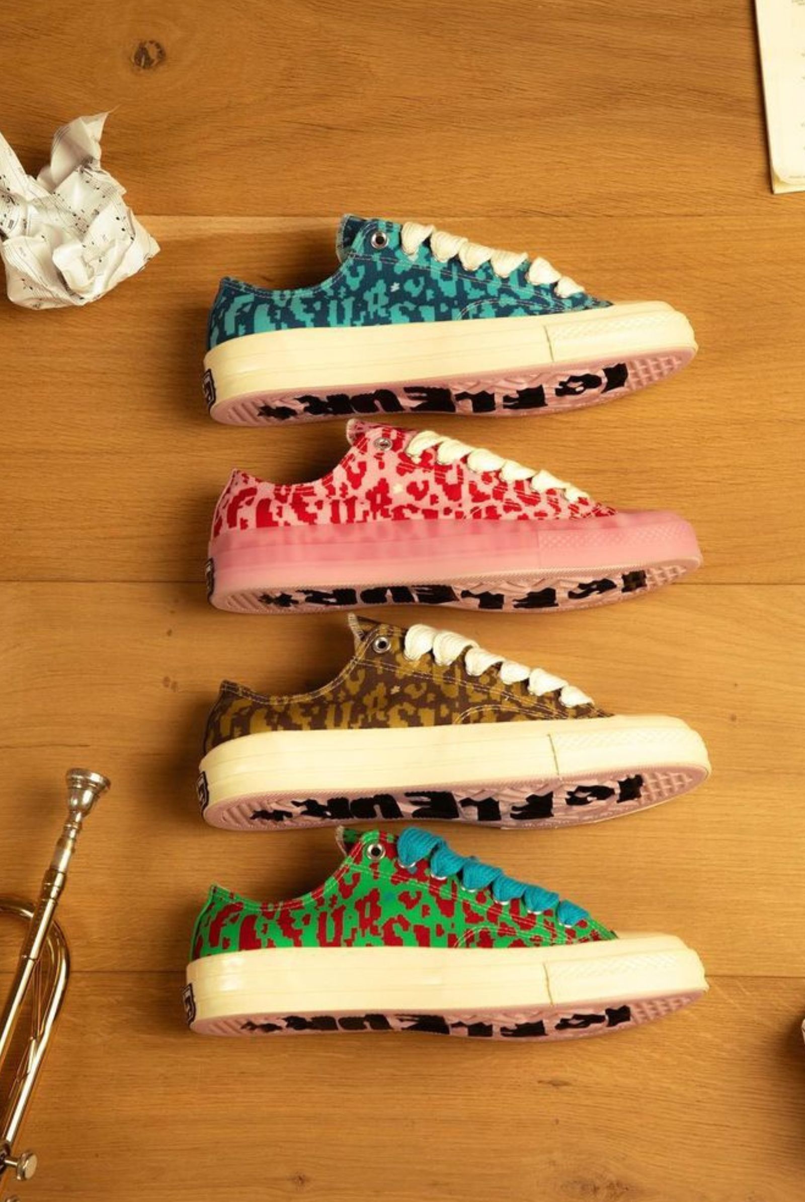 GOLF le FLEUR* x Converse Chuck 70 “Digital Leopard”