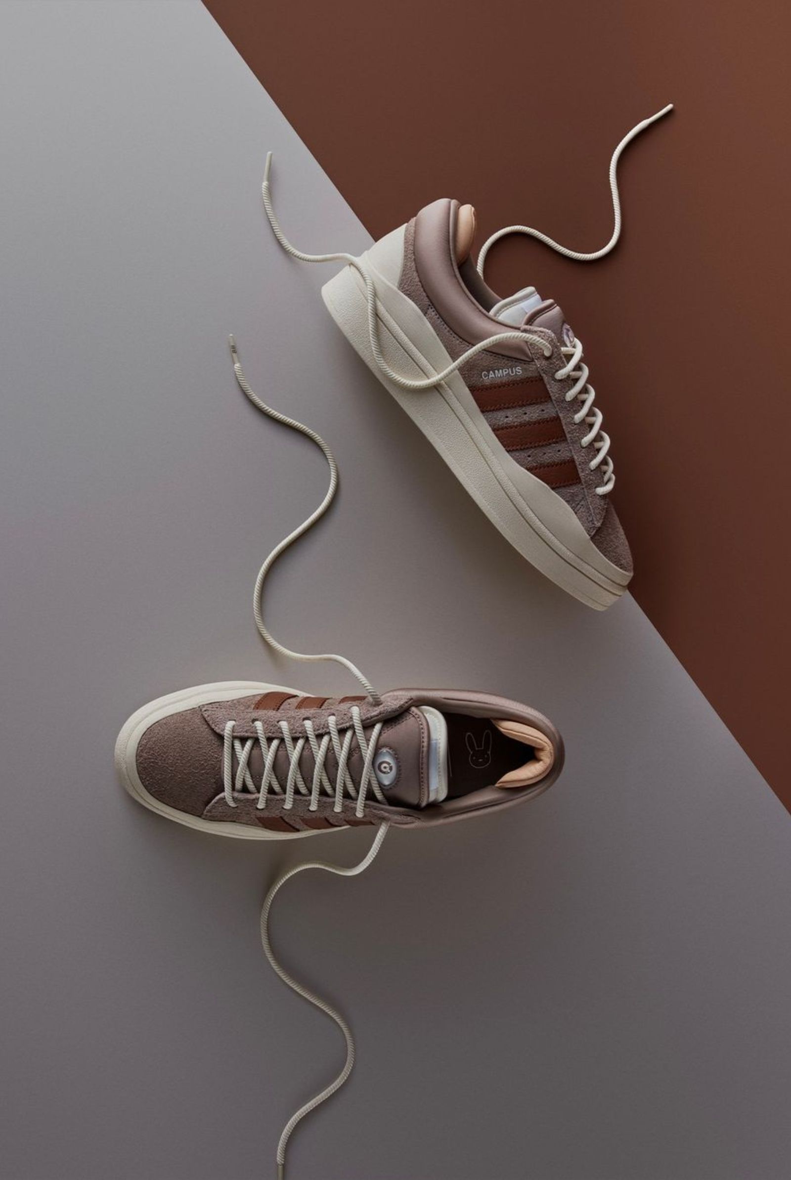 Bad Bunny's adidas Campus Light "Chalky Brown"
