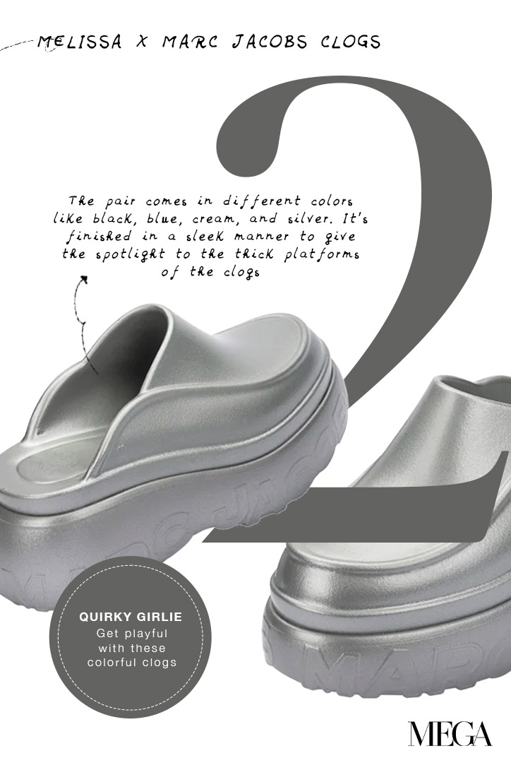 Melissa x Marc Jacobs Clogs