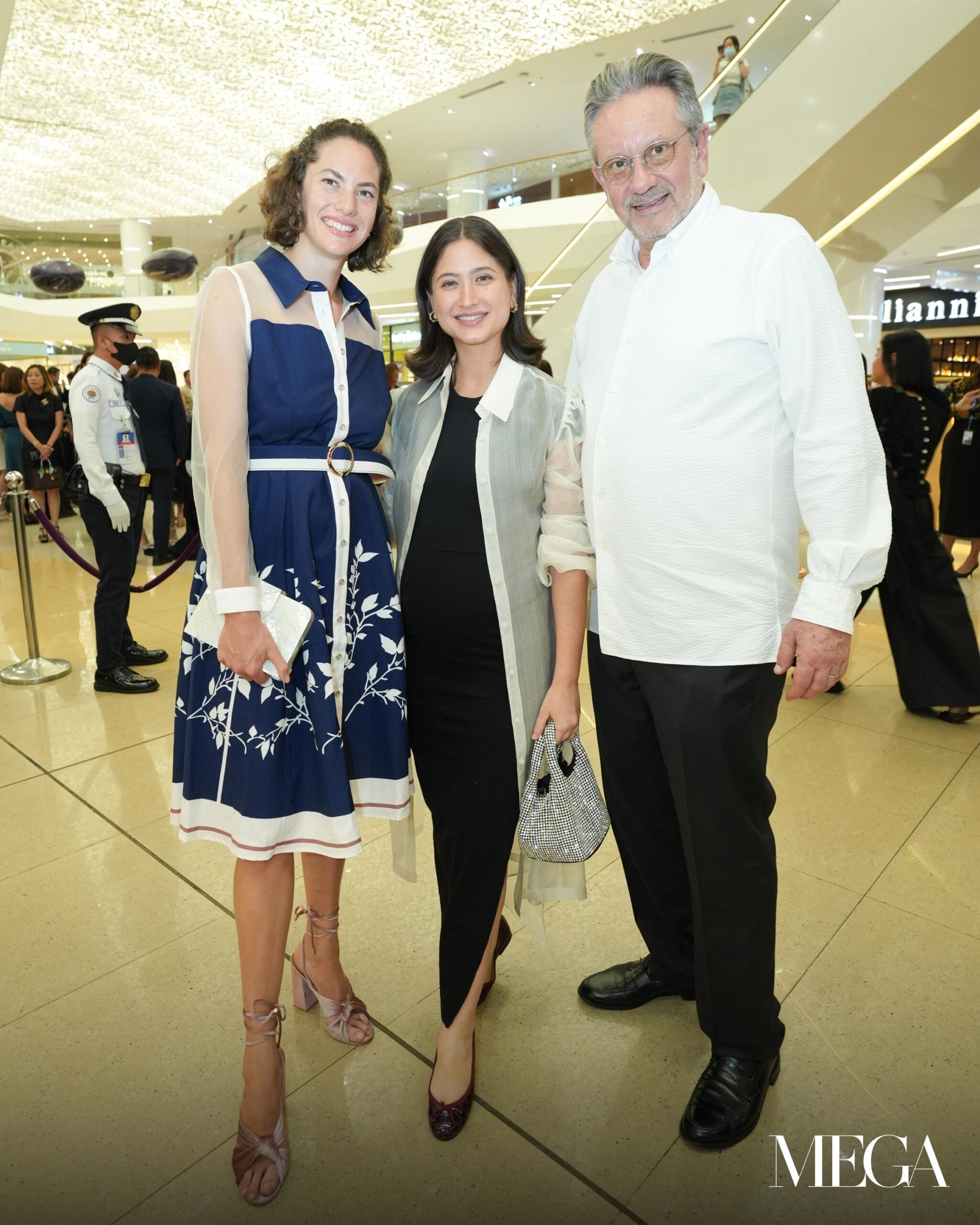 Emma and Sean Ferrer with Xandra Rocha-Araneta