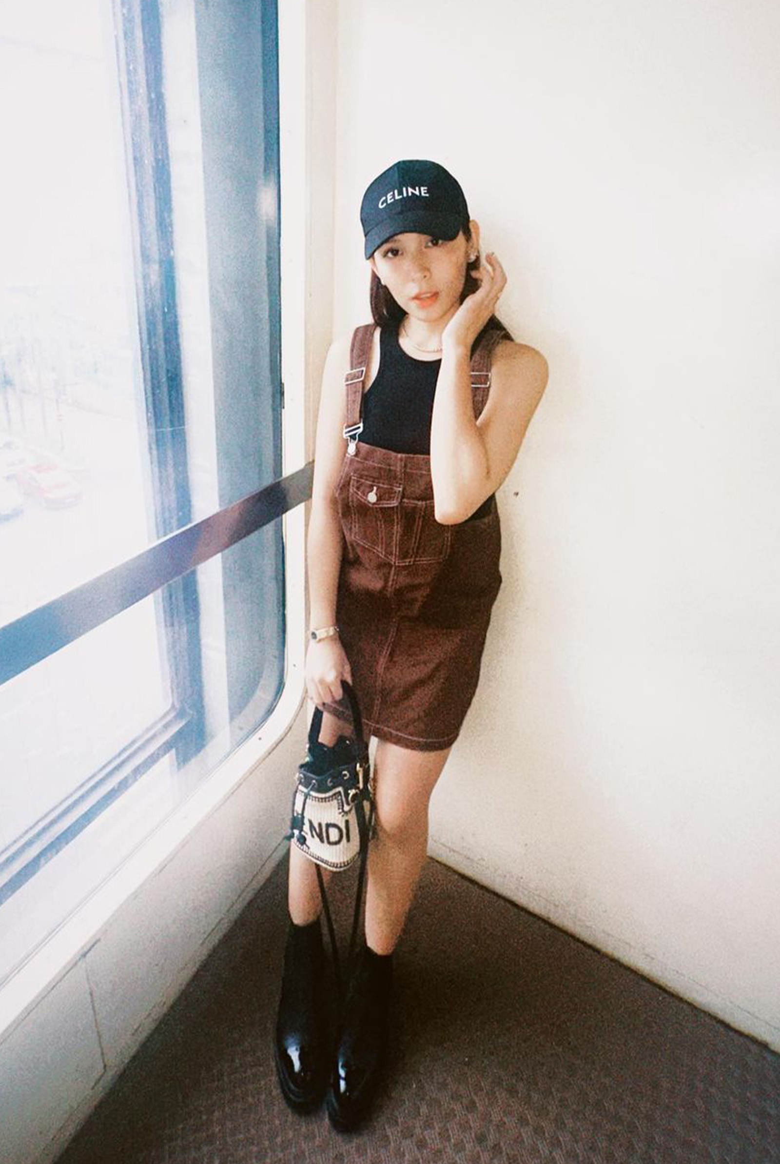 kyline alcantara fashion celine