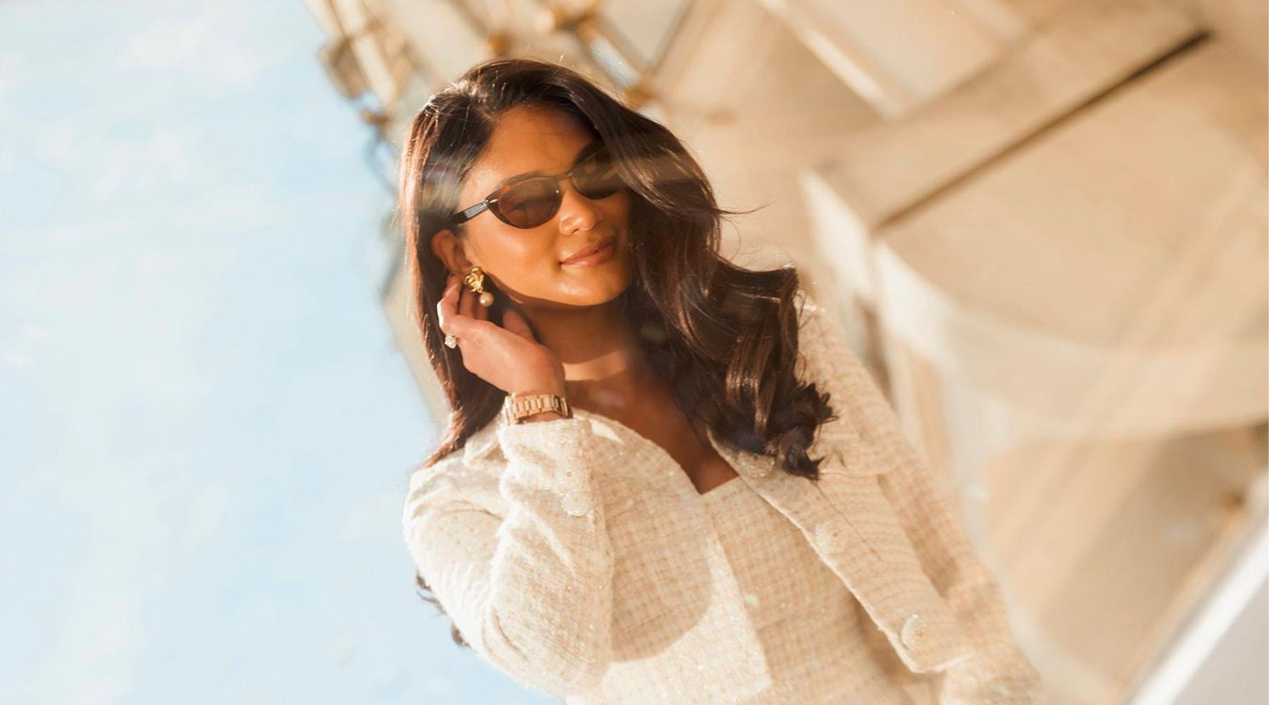 Pia Wurtzbach Deep-Side Part Hairstyle MFW