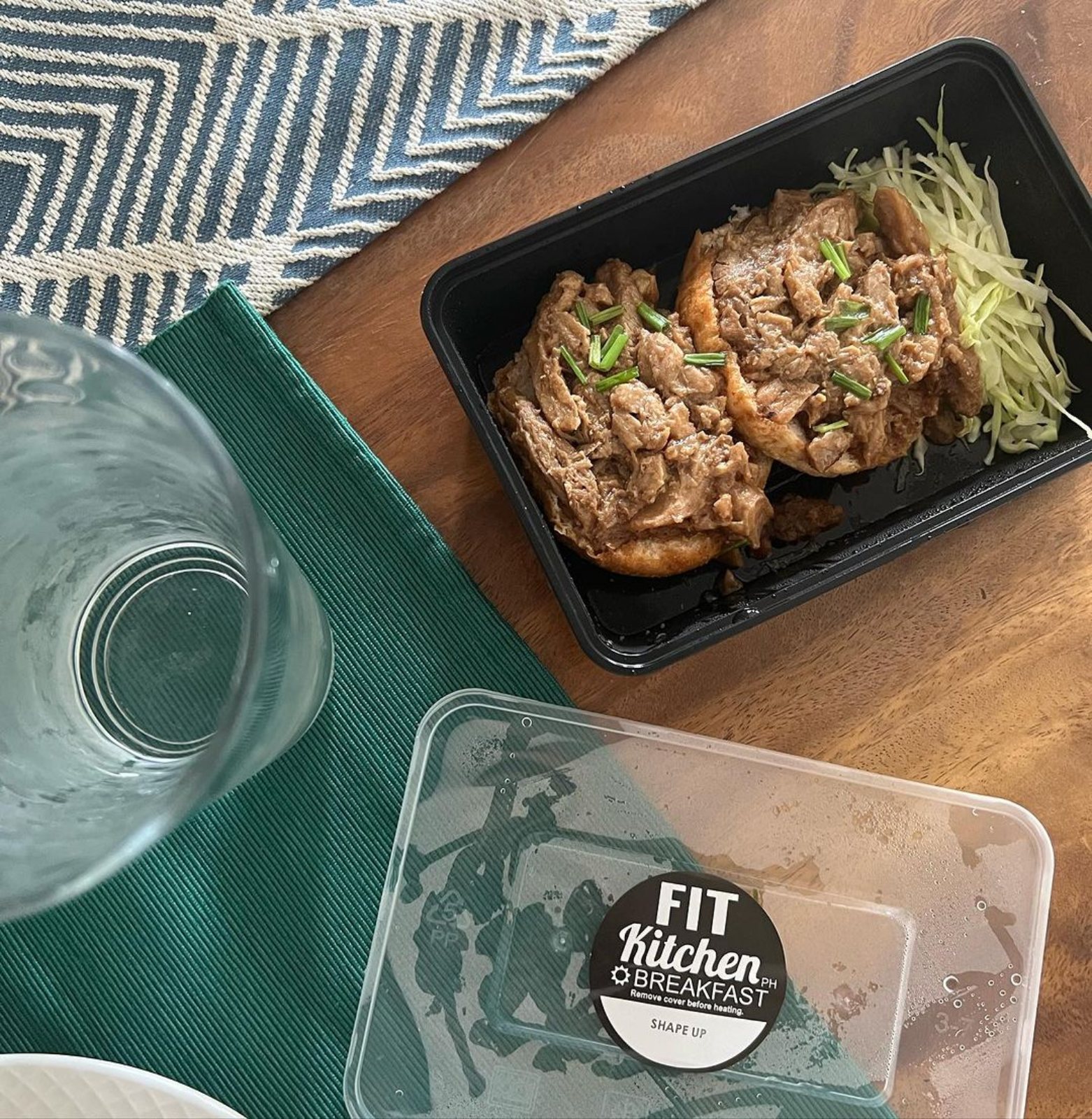 Janine Gutierrez's Fit Kitchen order