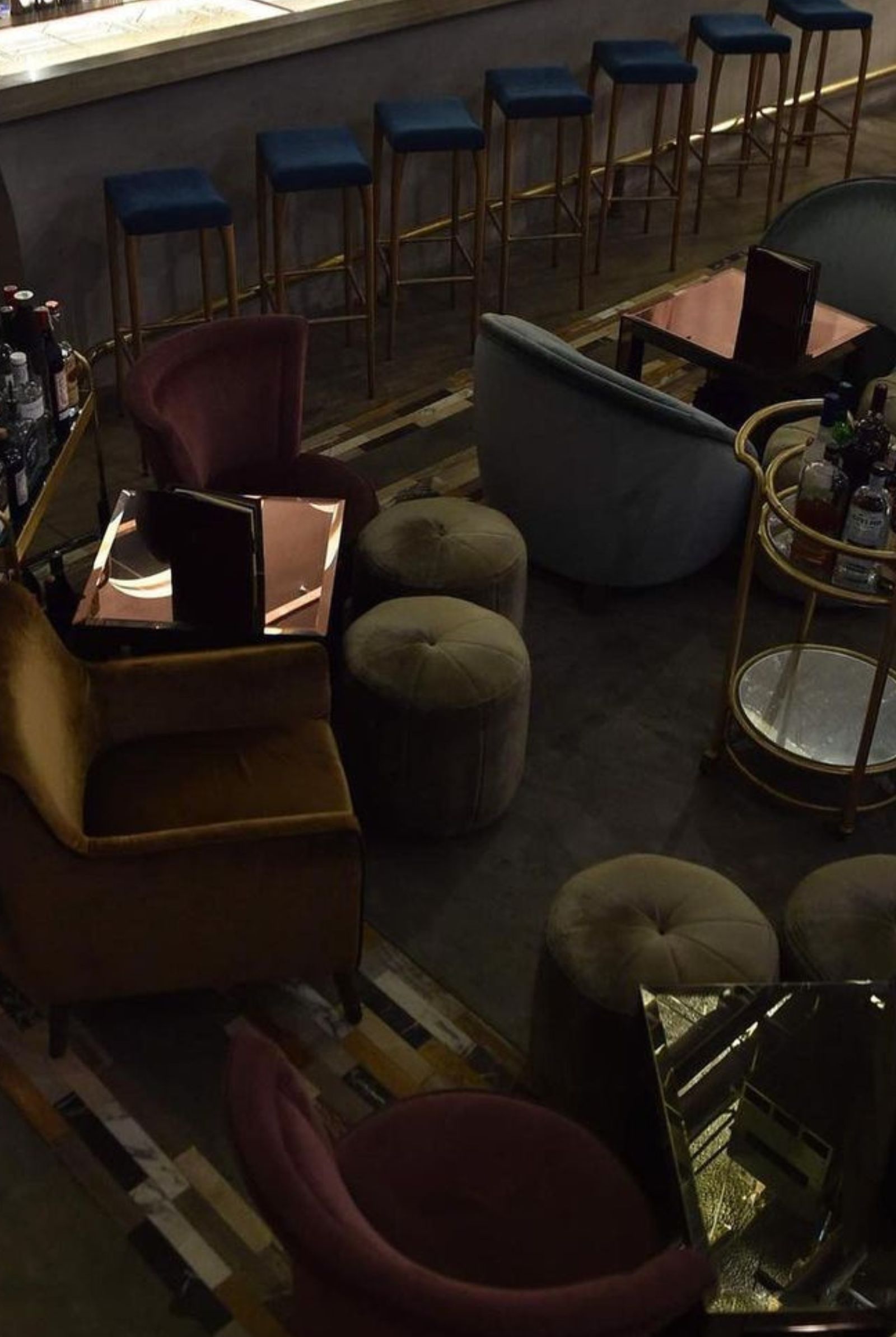 Speakeasy bars on social media