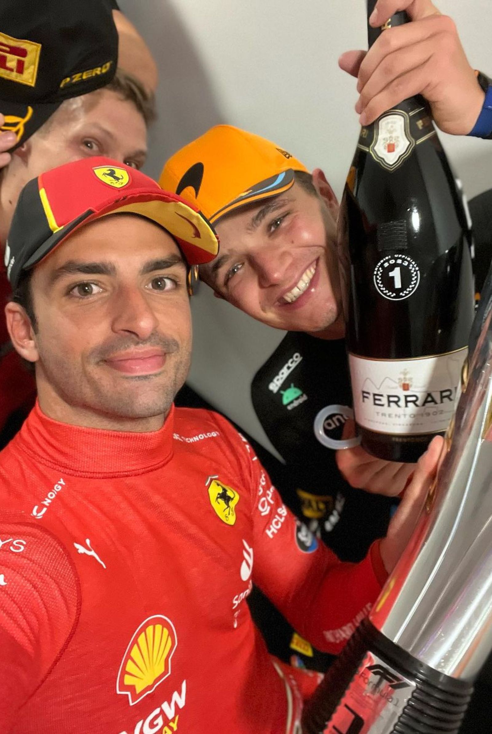carlos sainz lando norris