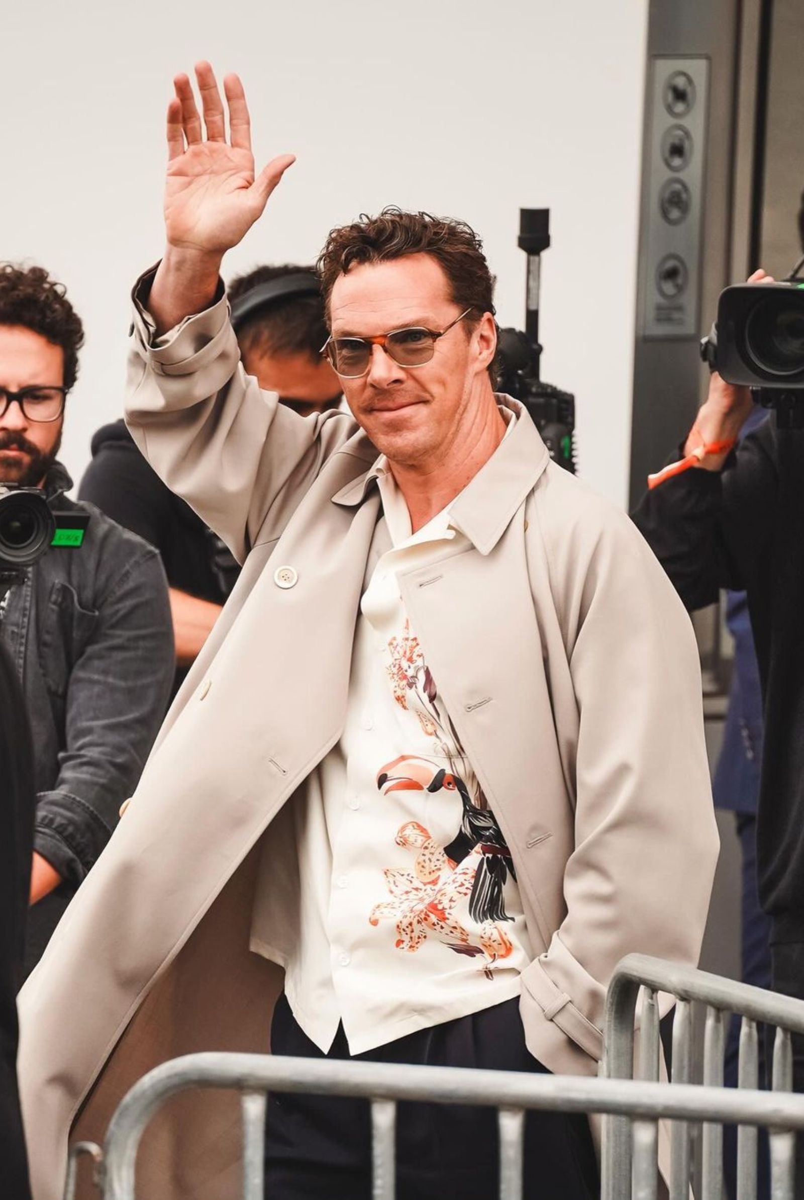 Benedict Cumberbatch in Milan