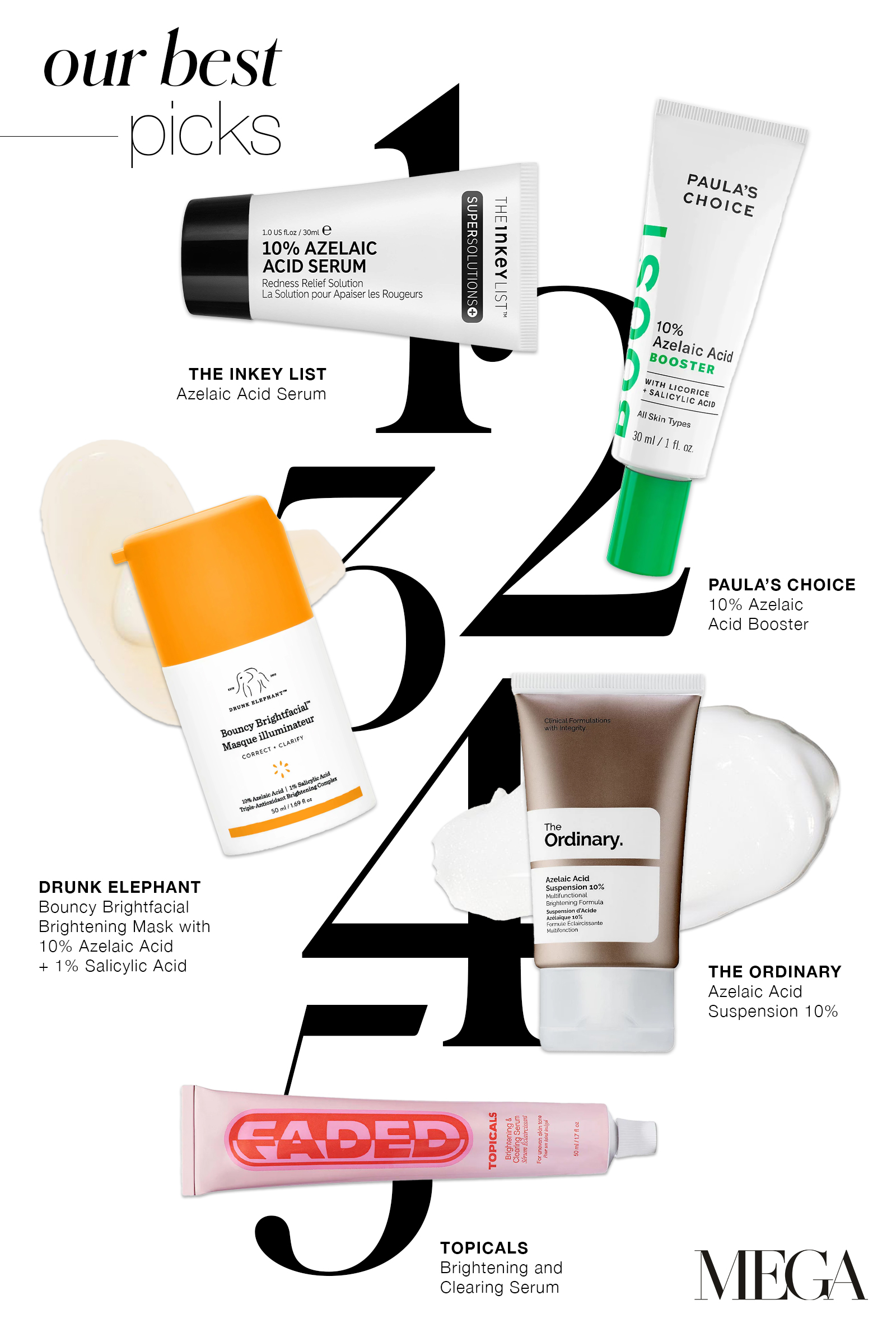 Azelaic Acid skincare products