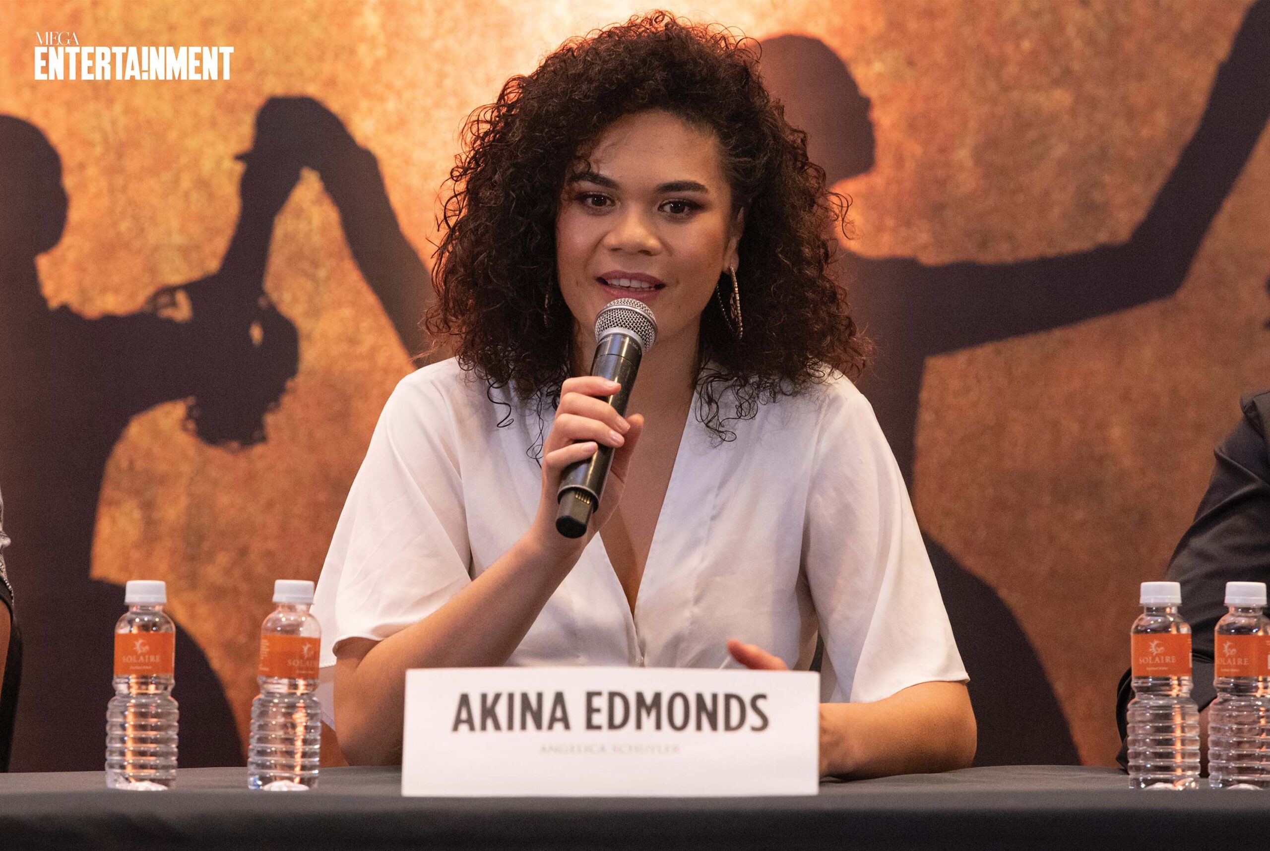 The Hamilton International Cast Akina Edmonds