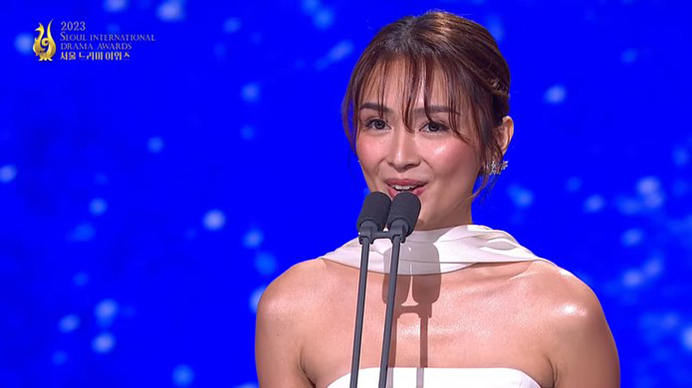 Kathryn Bernardo Seoul International Drama Awards 2 Good 2 Be True