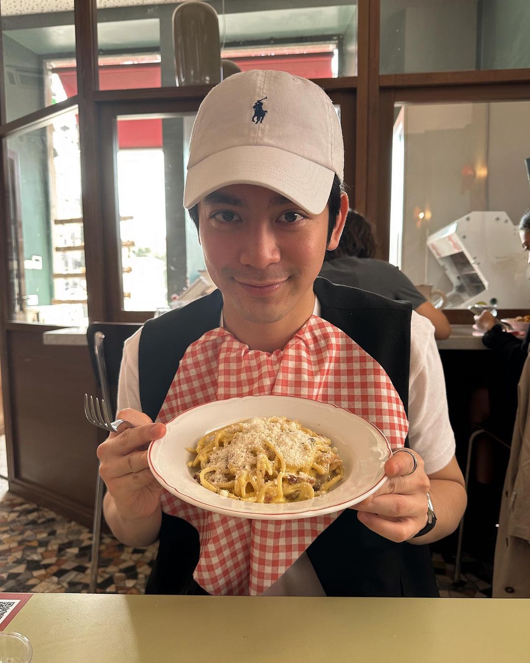 Joshua Garcia Italy Emilienne Vigier fashion ASAP in Milan