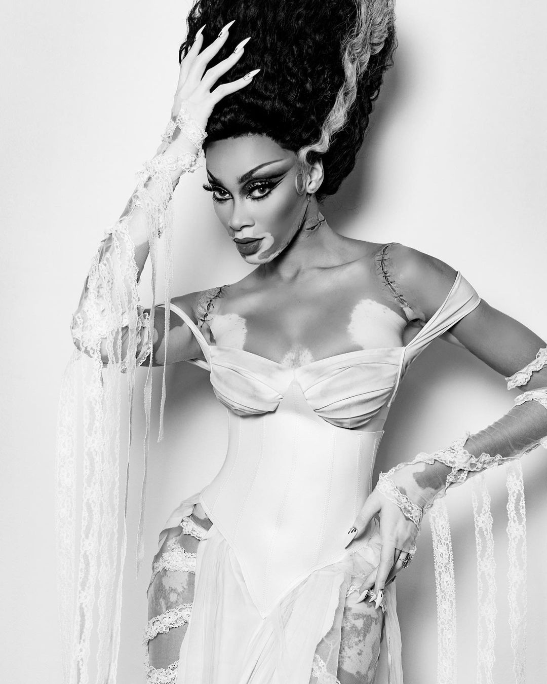 movie monsters winnie harlow bride of frankenstein mega