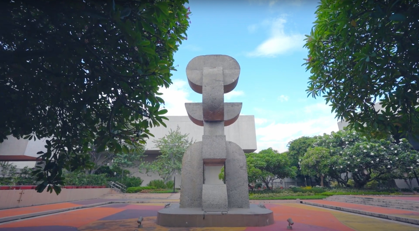 The Anito by National Artist for Visual Arts Arturo Luz at the Philippine International Convention Center