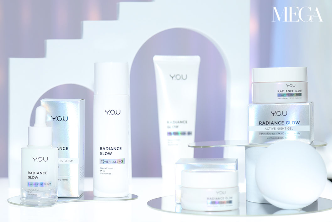 The 5-step Y.O.U Beauty Radiance Glow Skincare