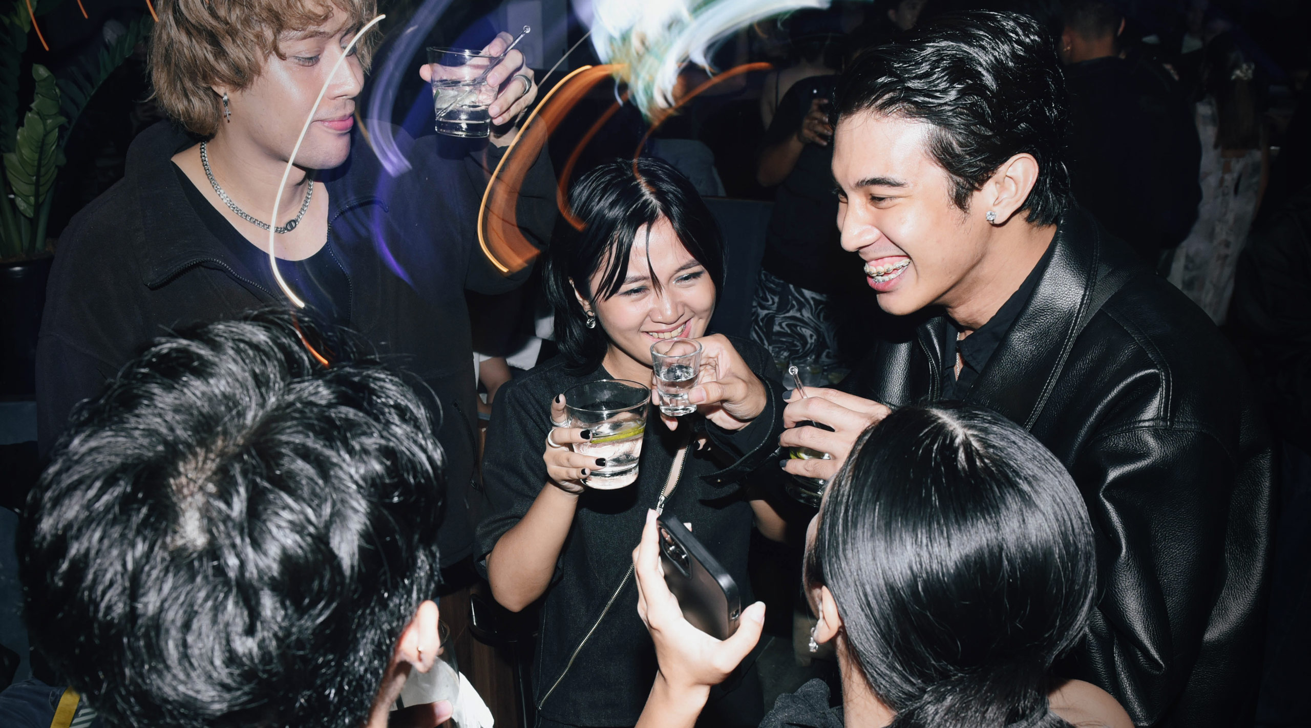 People having a fun night out Dauntless: BYS Afterparty