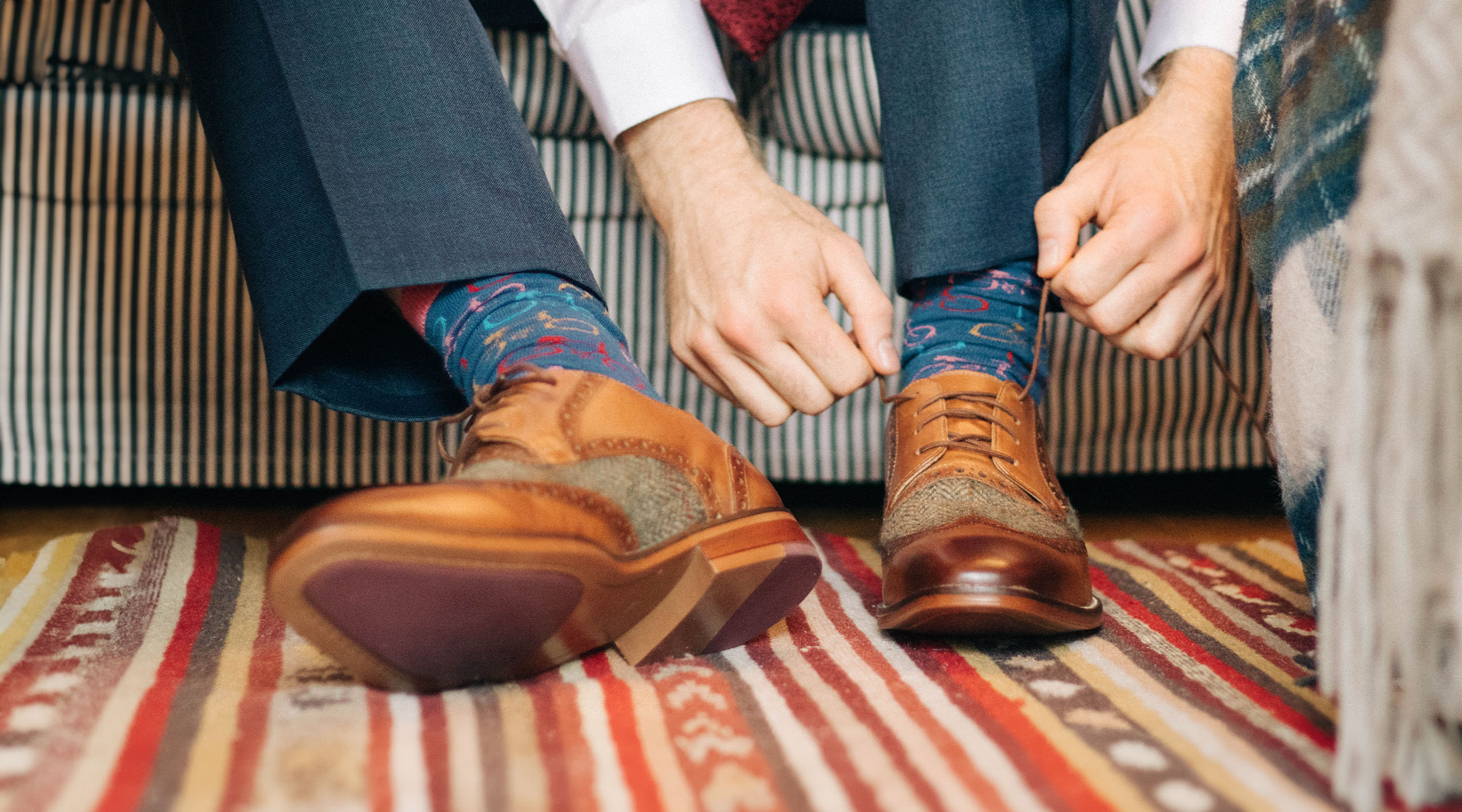 Foot care for men