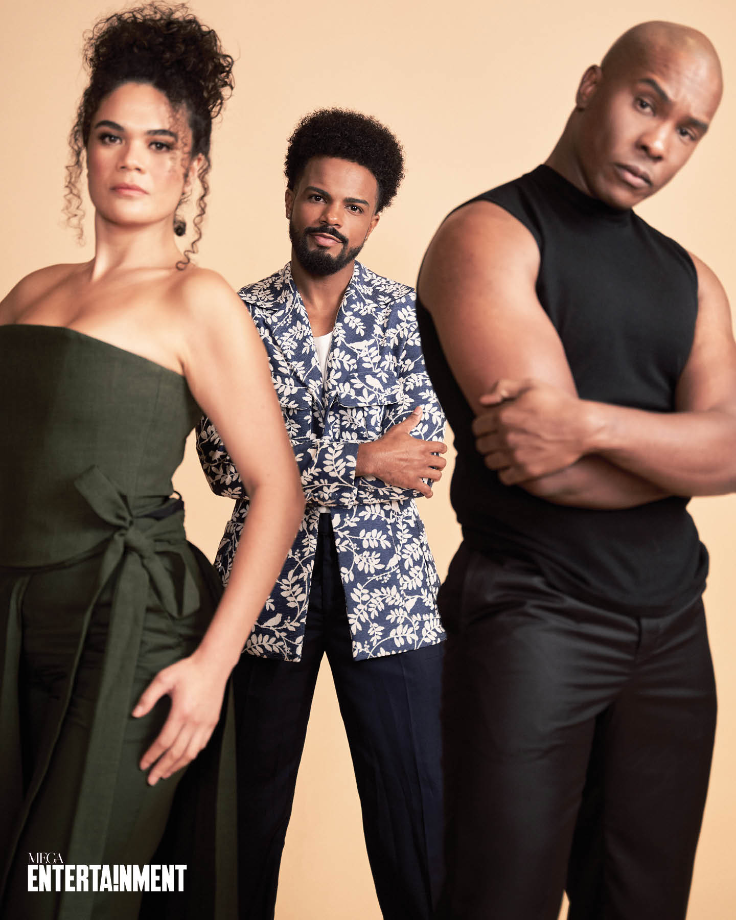 Deaundre’ Woods, Akina Edmonds, Darnell Abraham in Manila MEGA Entertainment