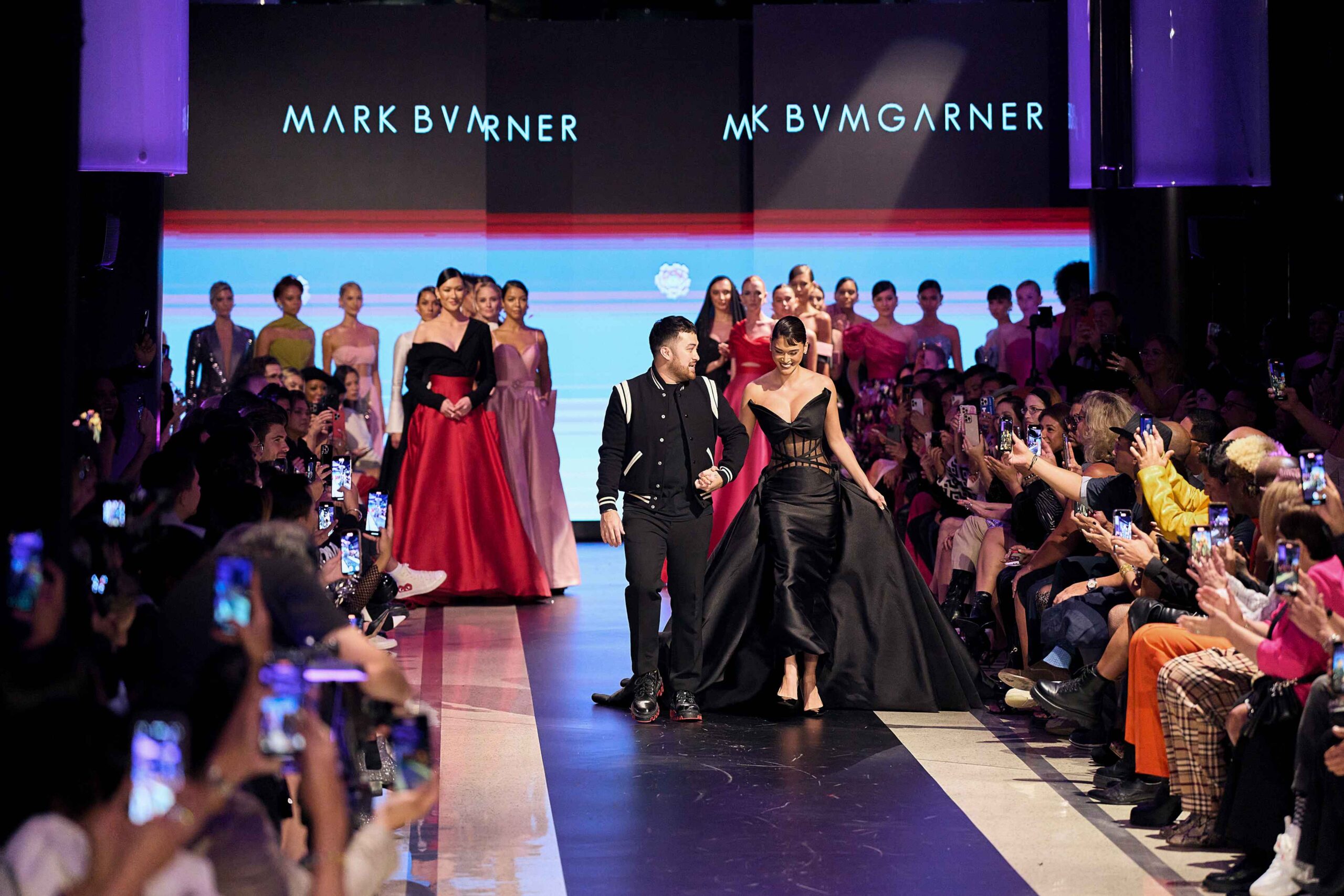 mark bumgarner LA Fashion week new collection pia wurtzbach