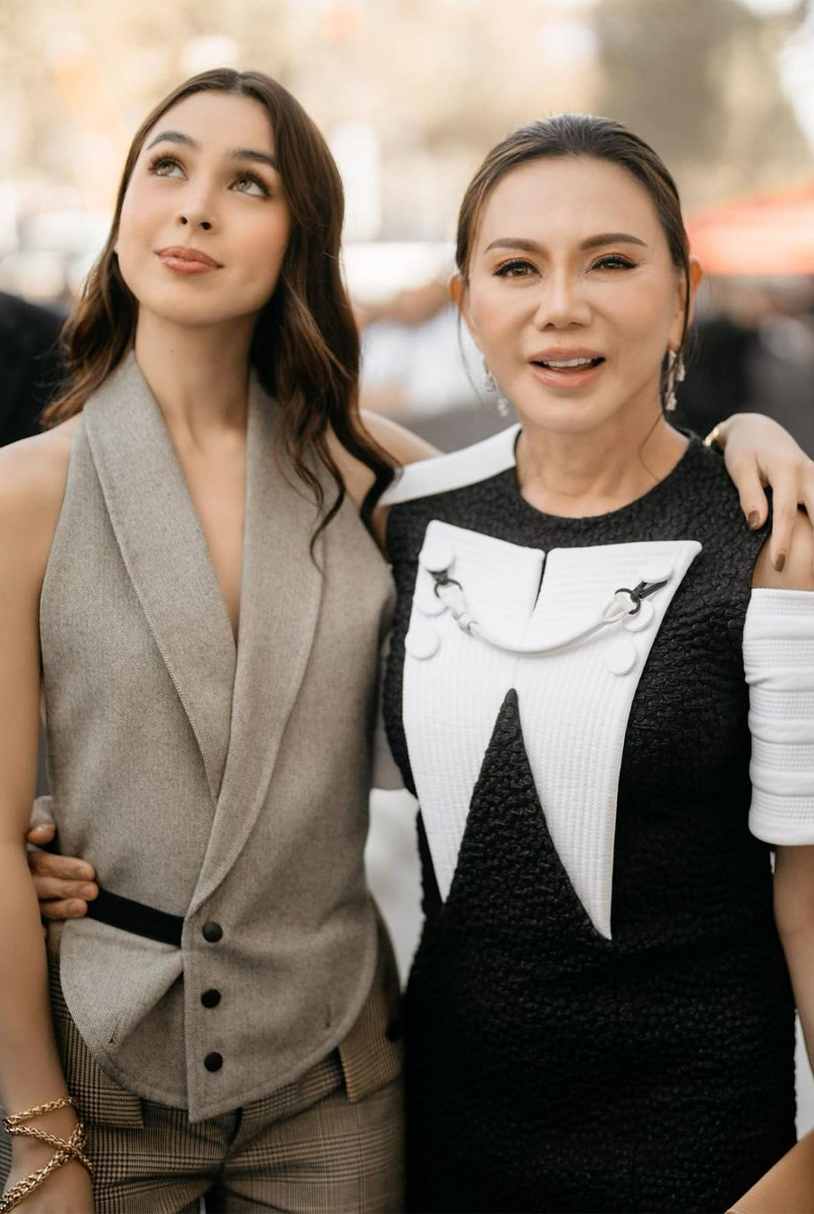 Julia Barretto and Vicki Belo