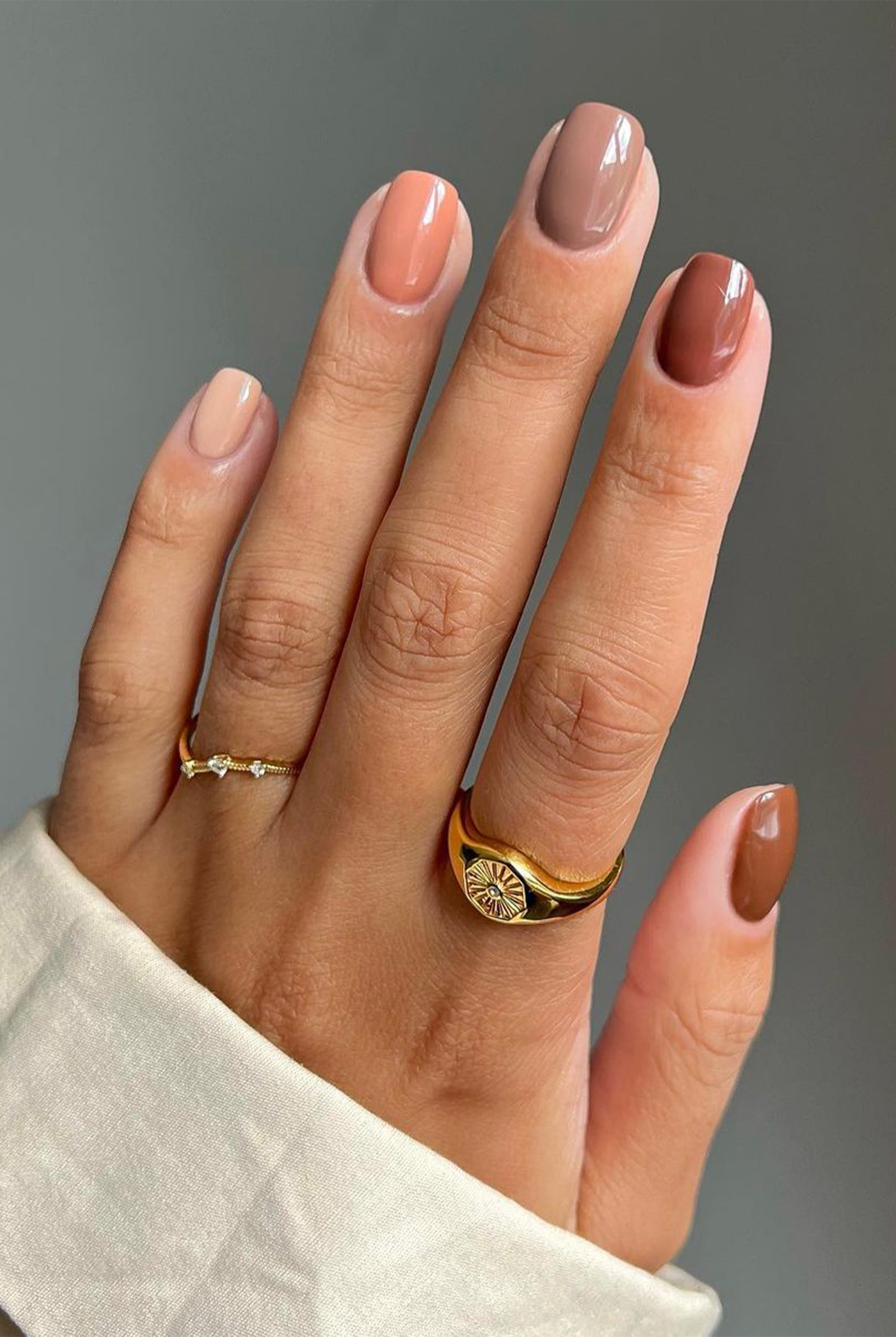 Mismatched Nails