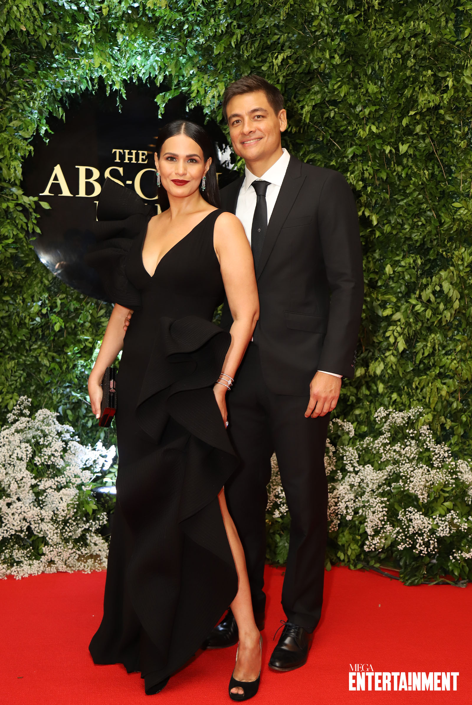 Iza Calzado Ben Wintle ball parents