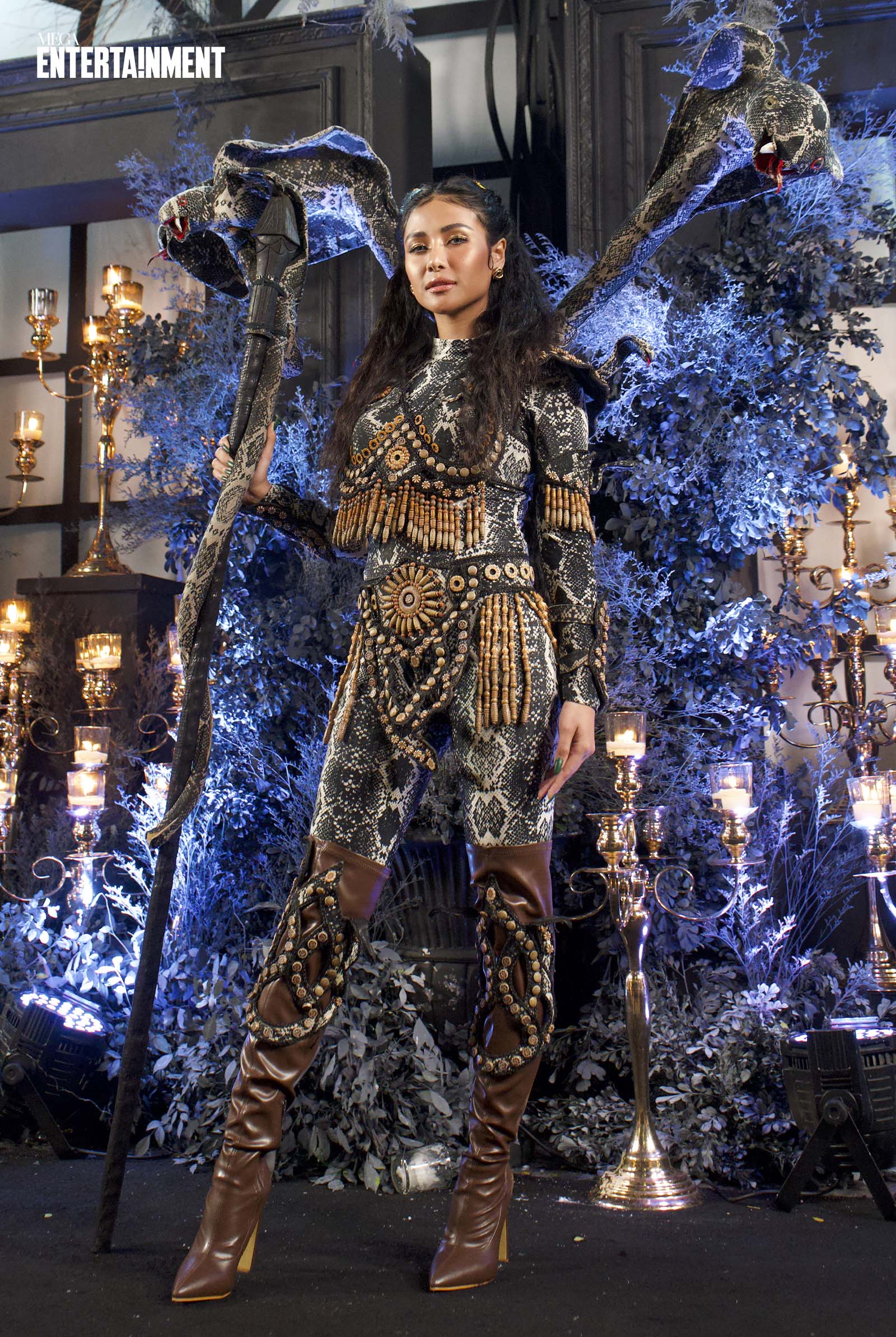 Sanya Lopez fantaserye Galema snake Halloween party