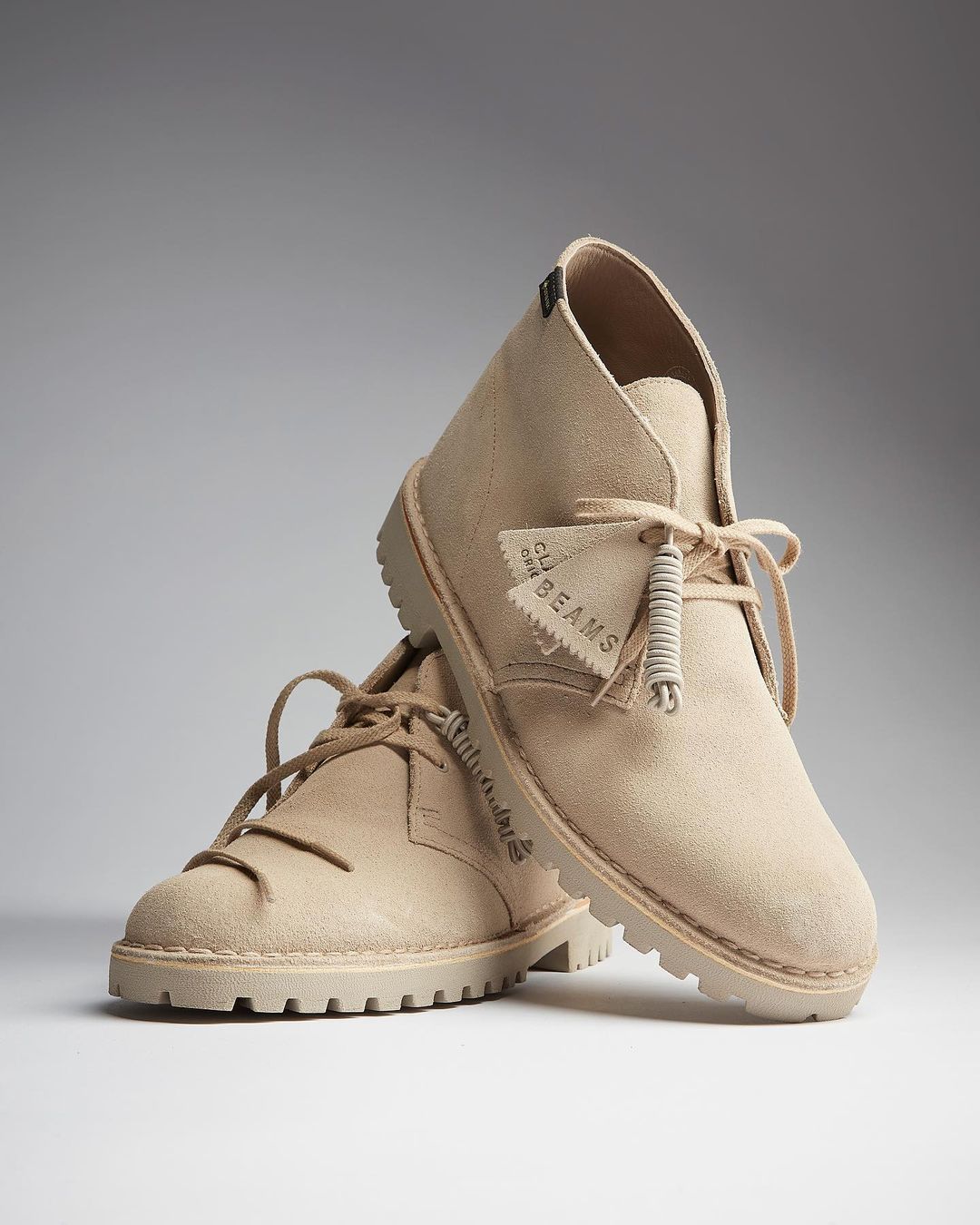 clarks and beams collab desert boots men's boots MEGA MAN