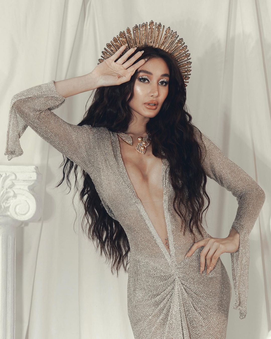 Chie Filomeno, The Opulence Ball, God or Goddess, Halloween costume MEGA
