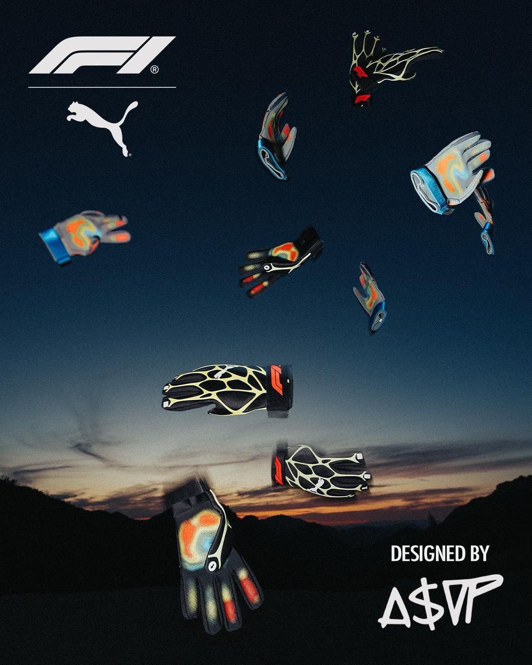 Teaser of F1 x PUMA collab