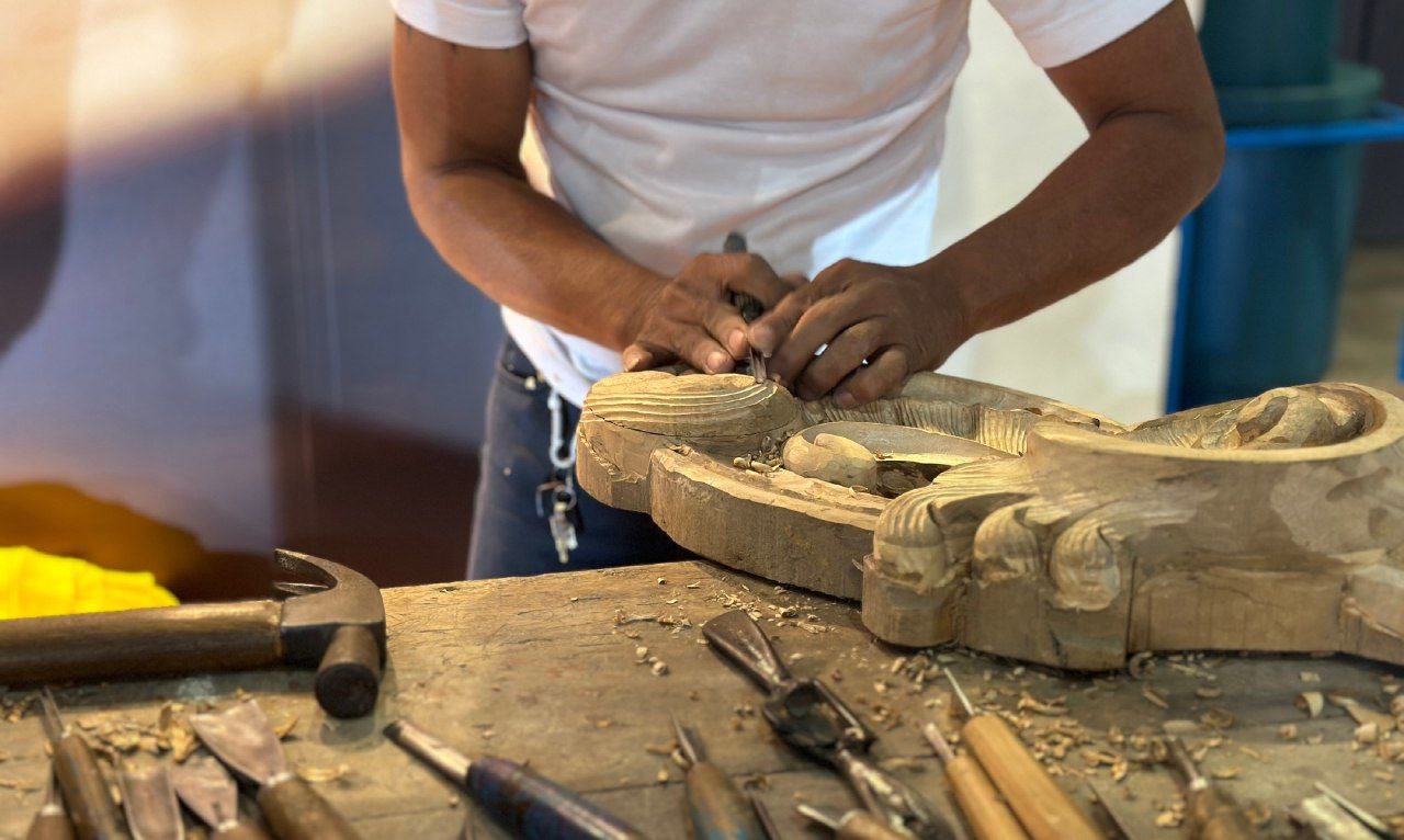 wood carving fame mega