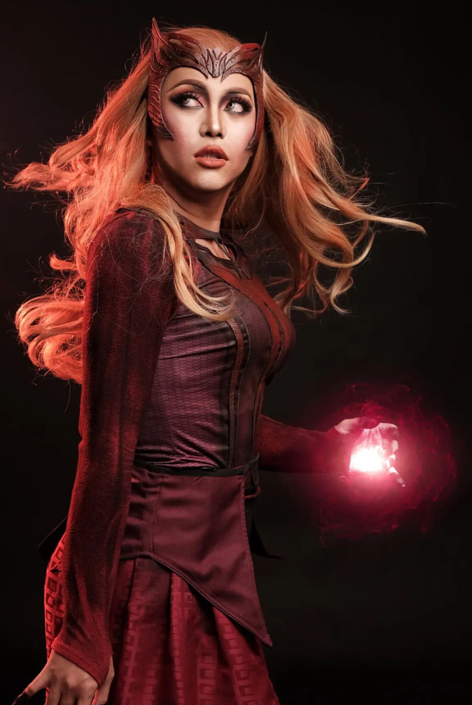 andy crocker as scarlett witch