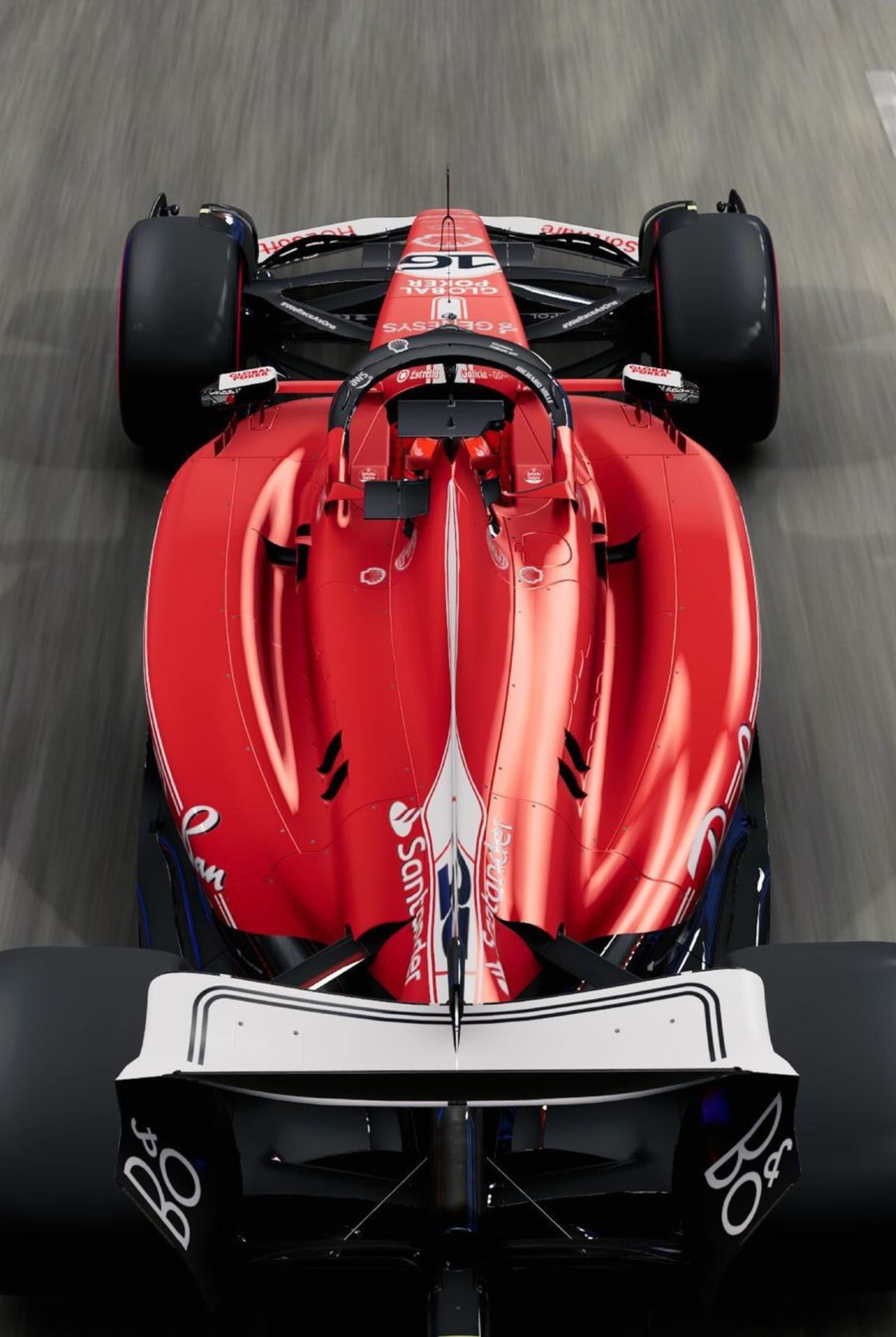 Ferrari unveils new colors for Las Vegas GP