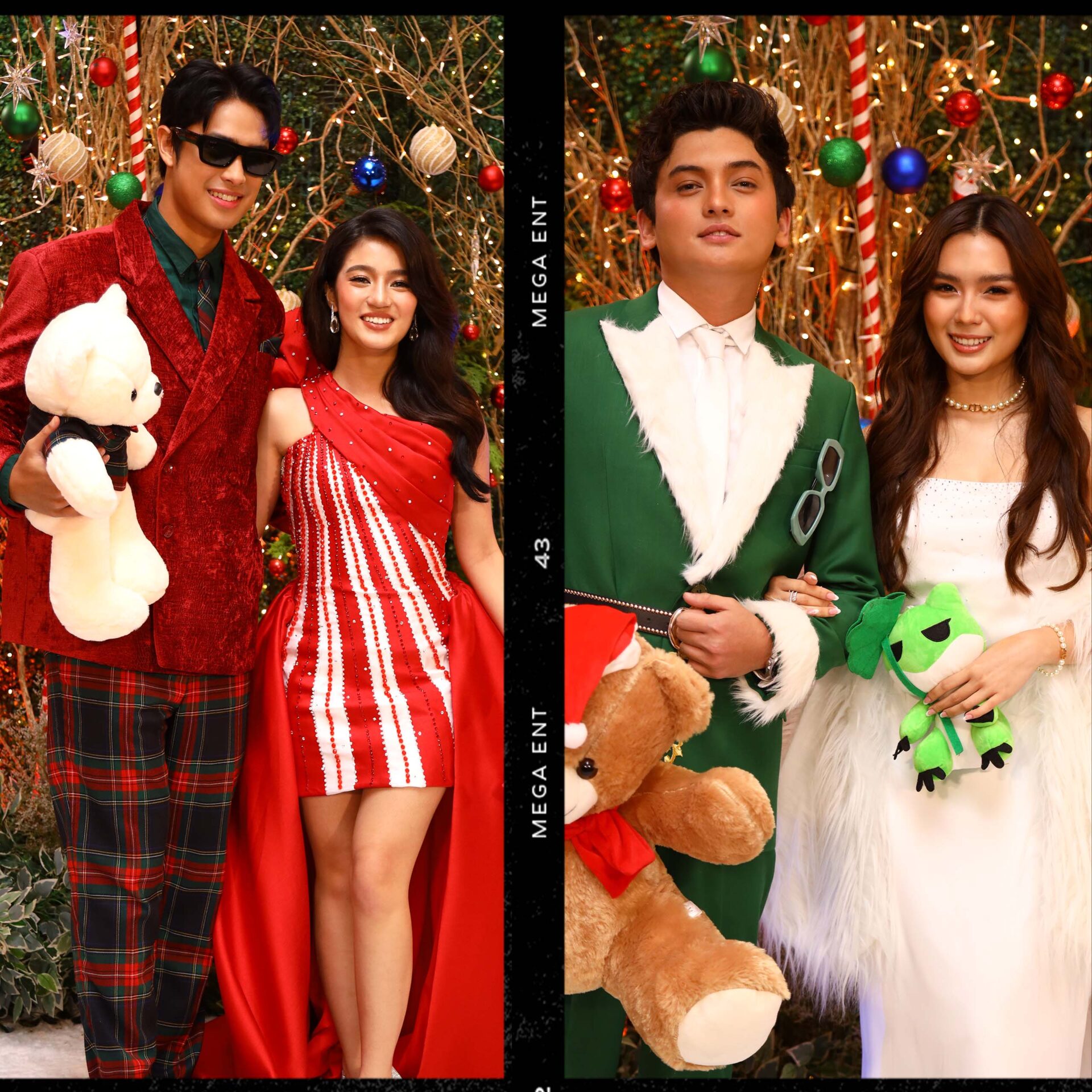 DonBelle FranSeth Star Magical Christmas pairings 2023 couples
