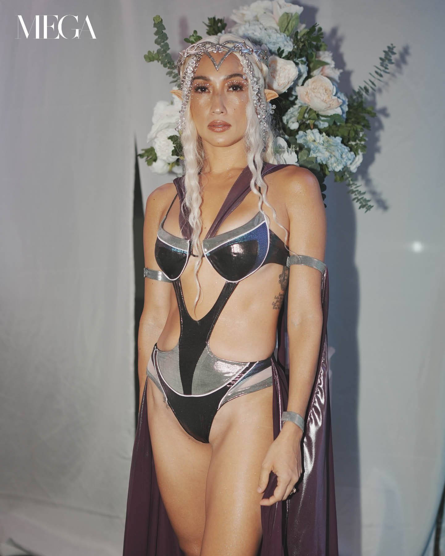Opulence Ball 2023 headpiece Solenn Heussaff MEGA