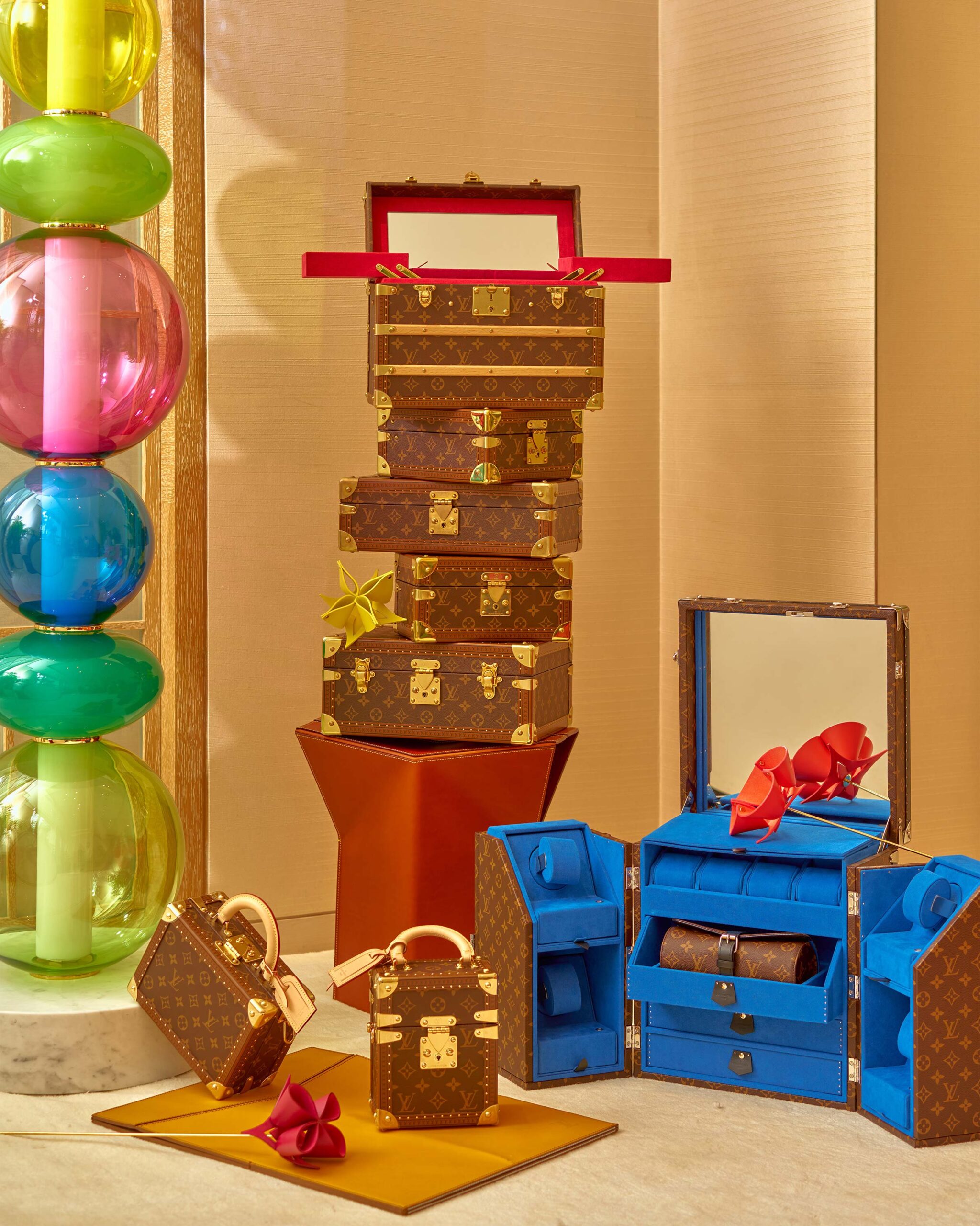 Here Are Louis Vuitton Trunks for Beauty and Travel Lovers